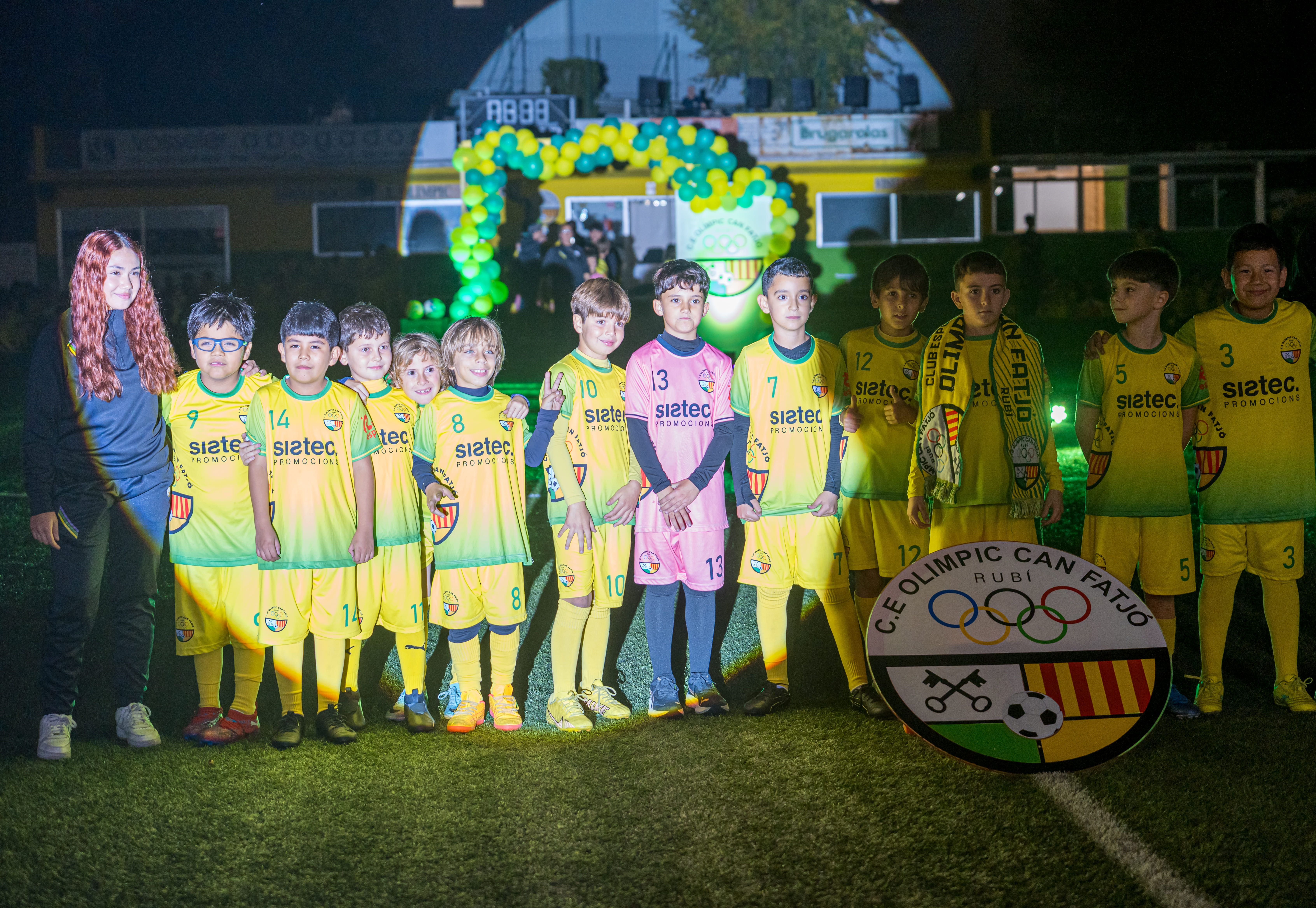Presentació dels equips del C.E. Olímpic Can Fatjó 2025. FOTO: Eloi Sin