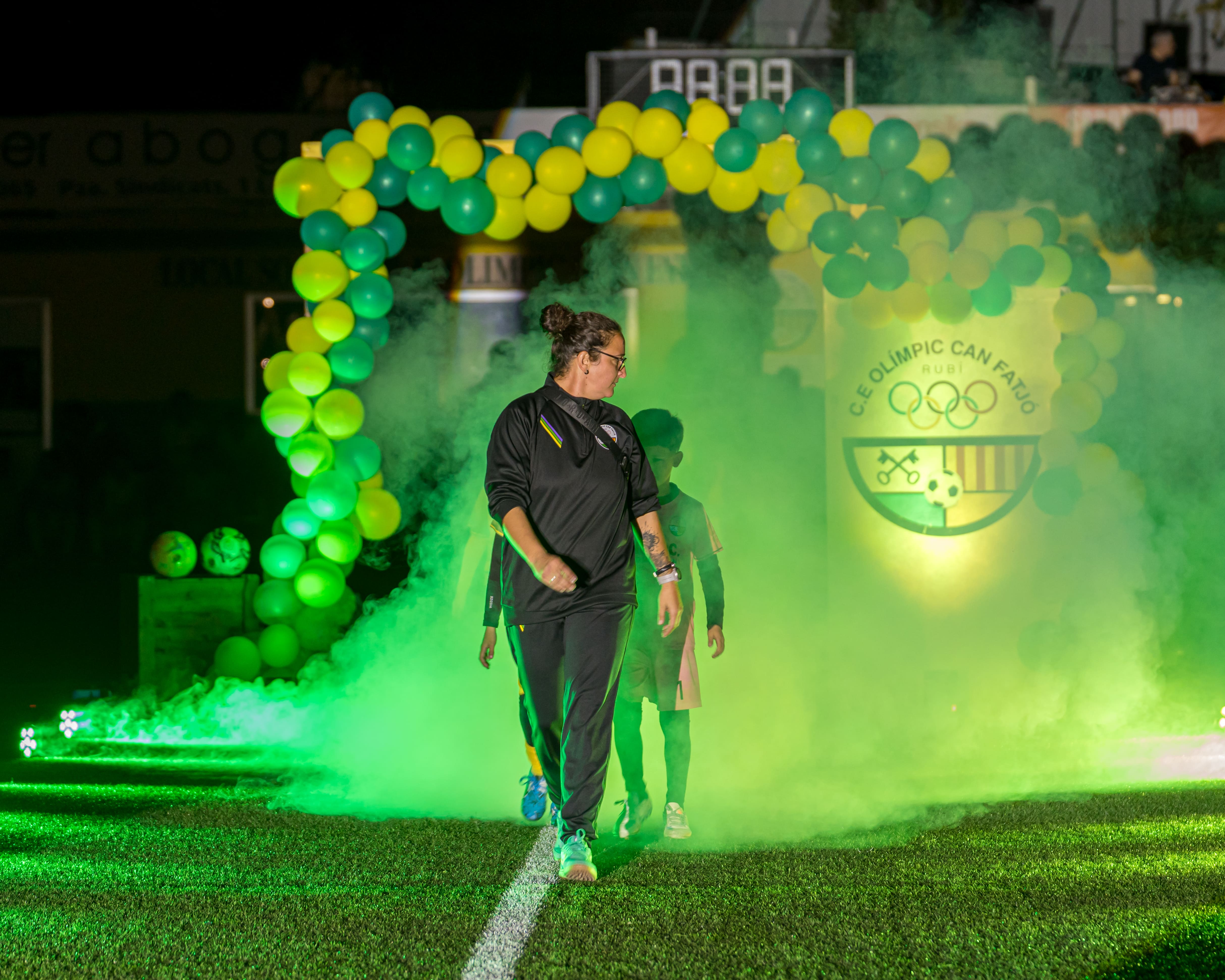 Presentació dels equips del C.E. Olímpic Can Fatjó 2025. FOTO: Eloi Sin