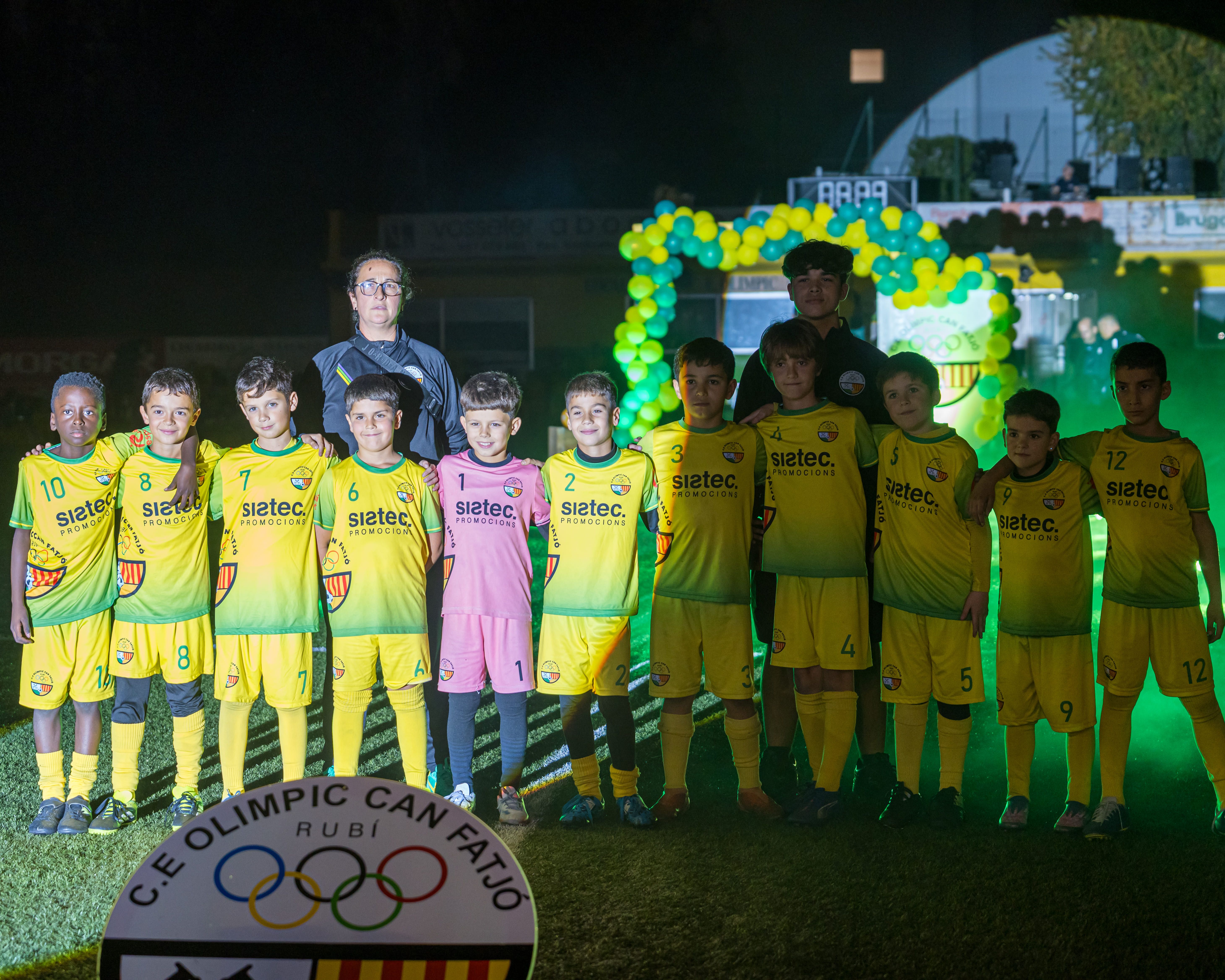 Presentació dels equips del C.E. Olímpic Can Fatjó 2025. FOTO: Eloi Sin