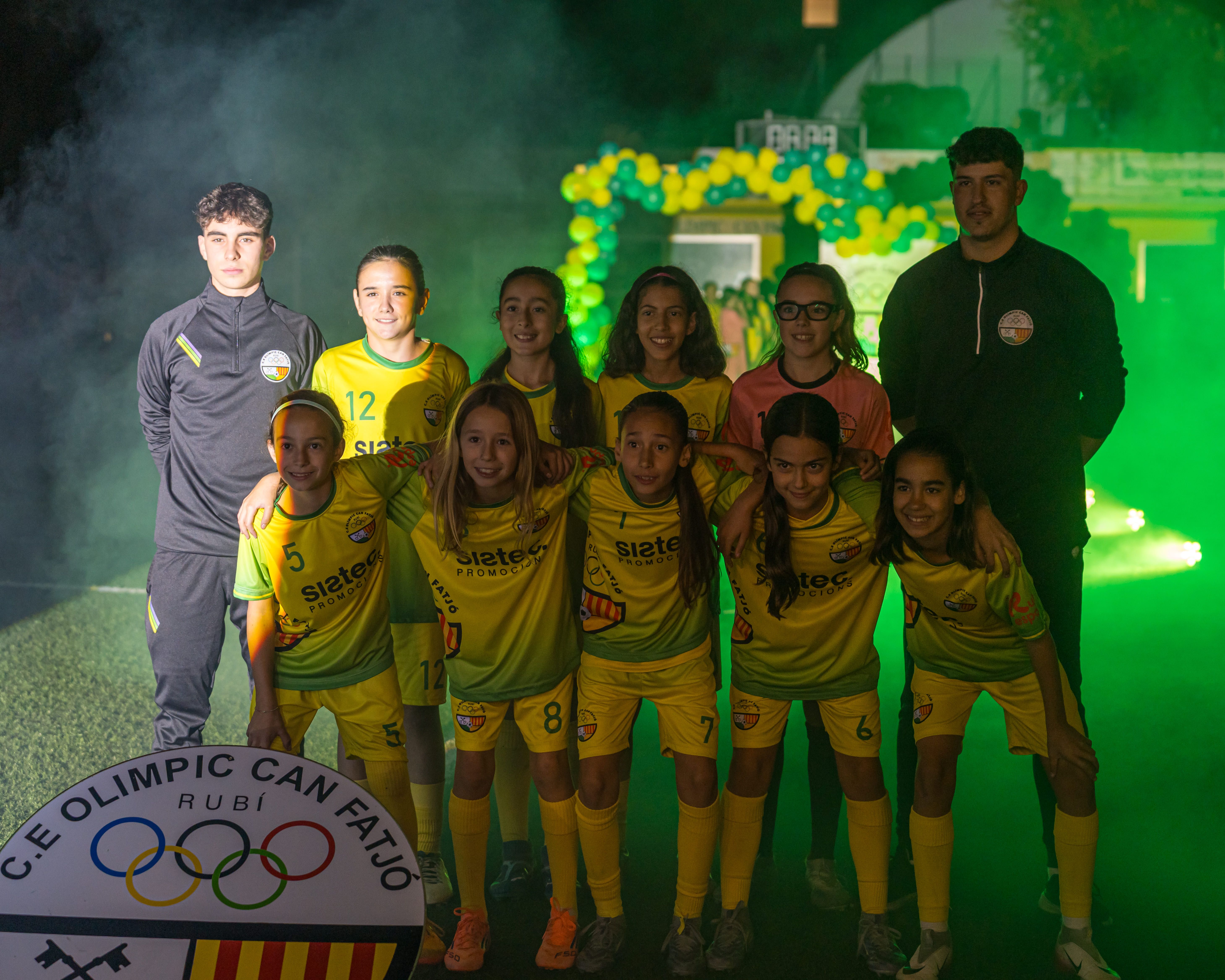 Presentació dels equips del C.E. Olímpic Can Fatjó 2025. FOTO: Eloi Sin