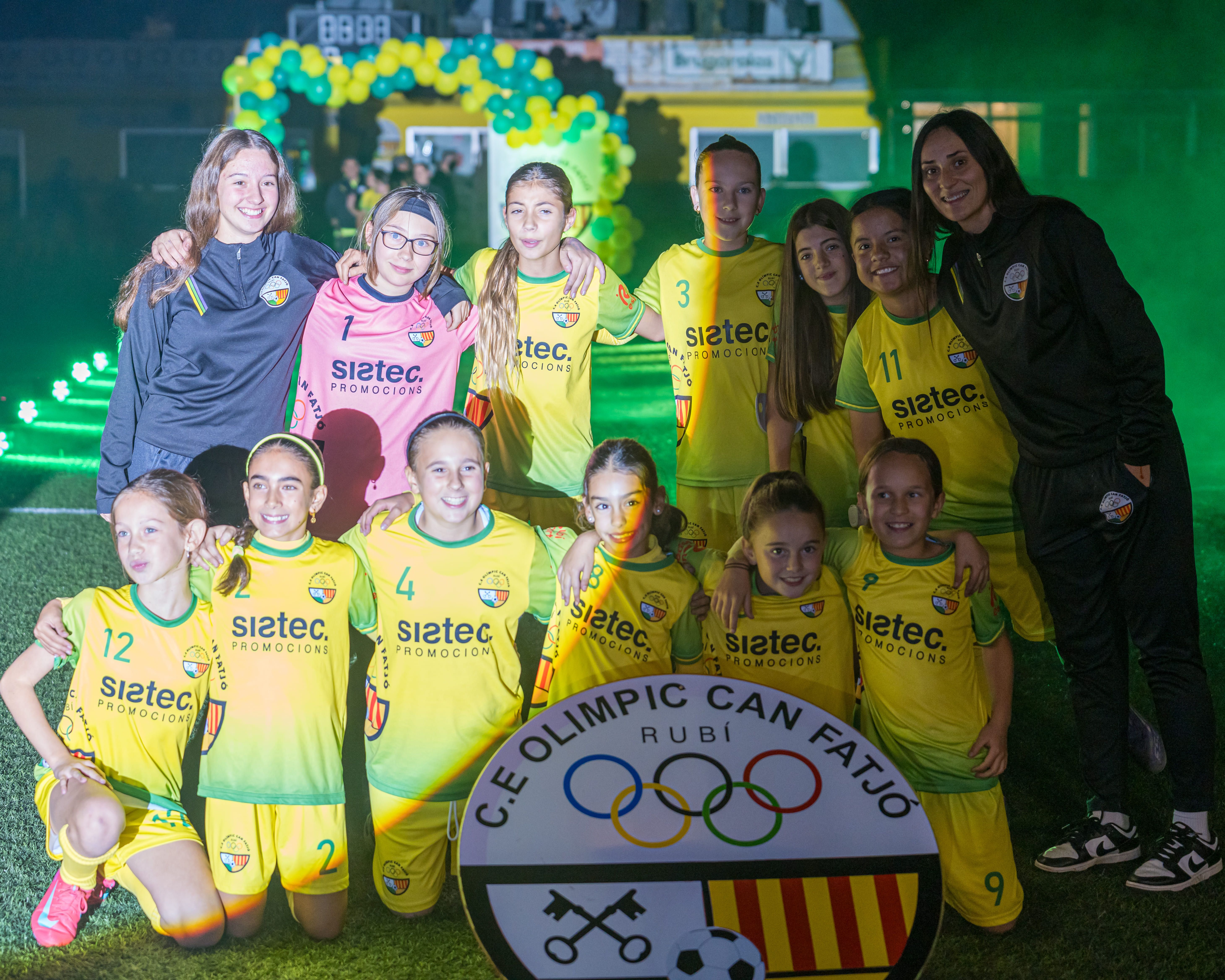 Presentació dels equips del C.E. Olímpic Can Fatjó 2025. FOTO: Eloi Sin