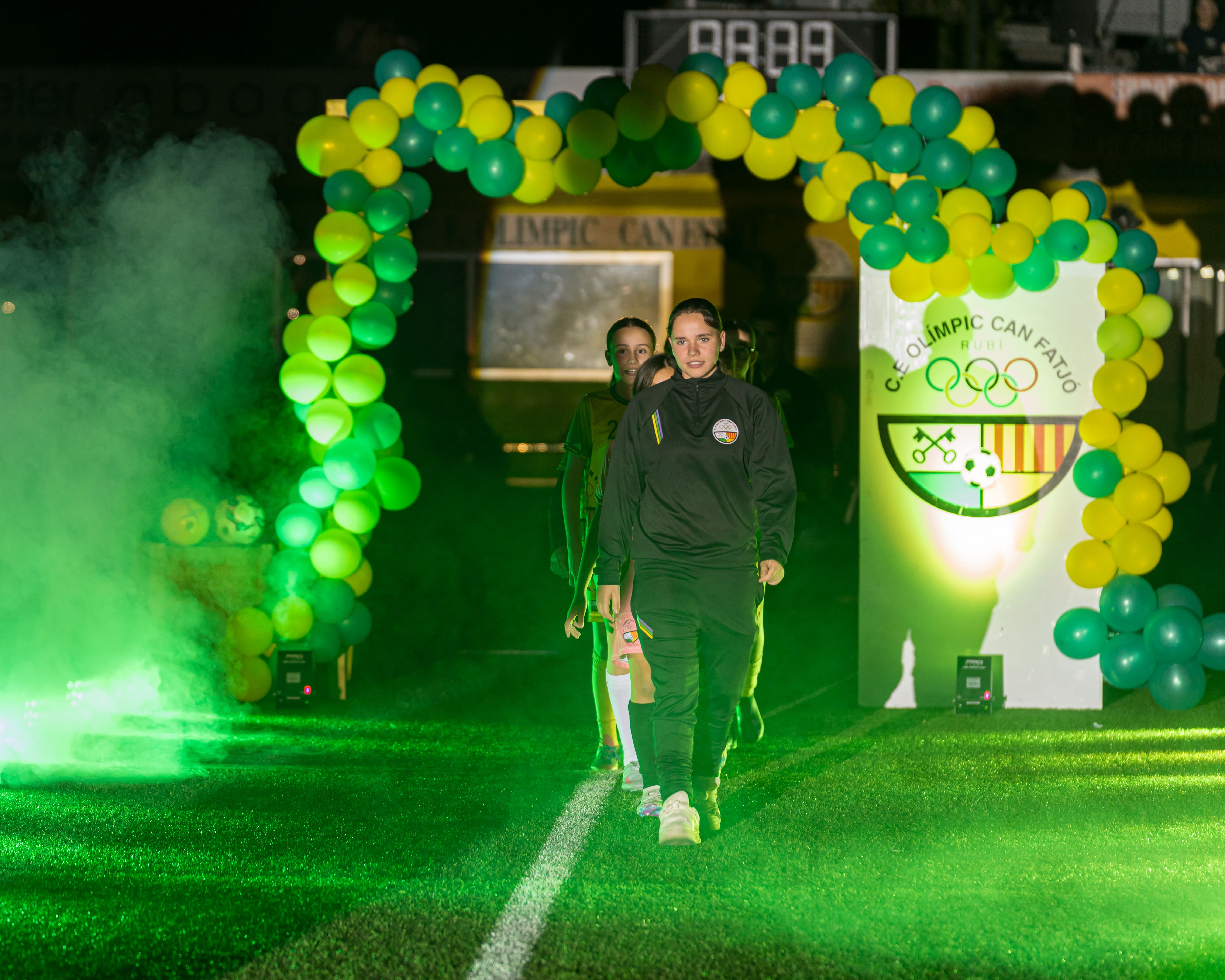 Presentació dels equips del C.E. Olímpic Can Fatjó 2025. FOTO: Eloi Sin