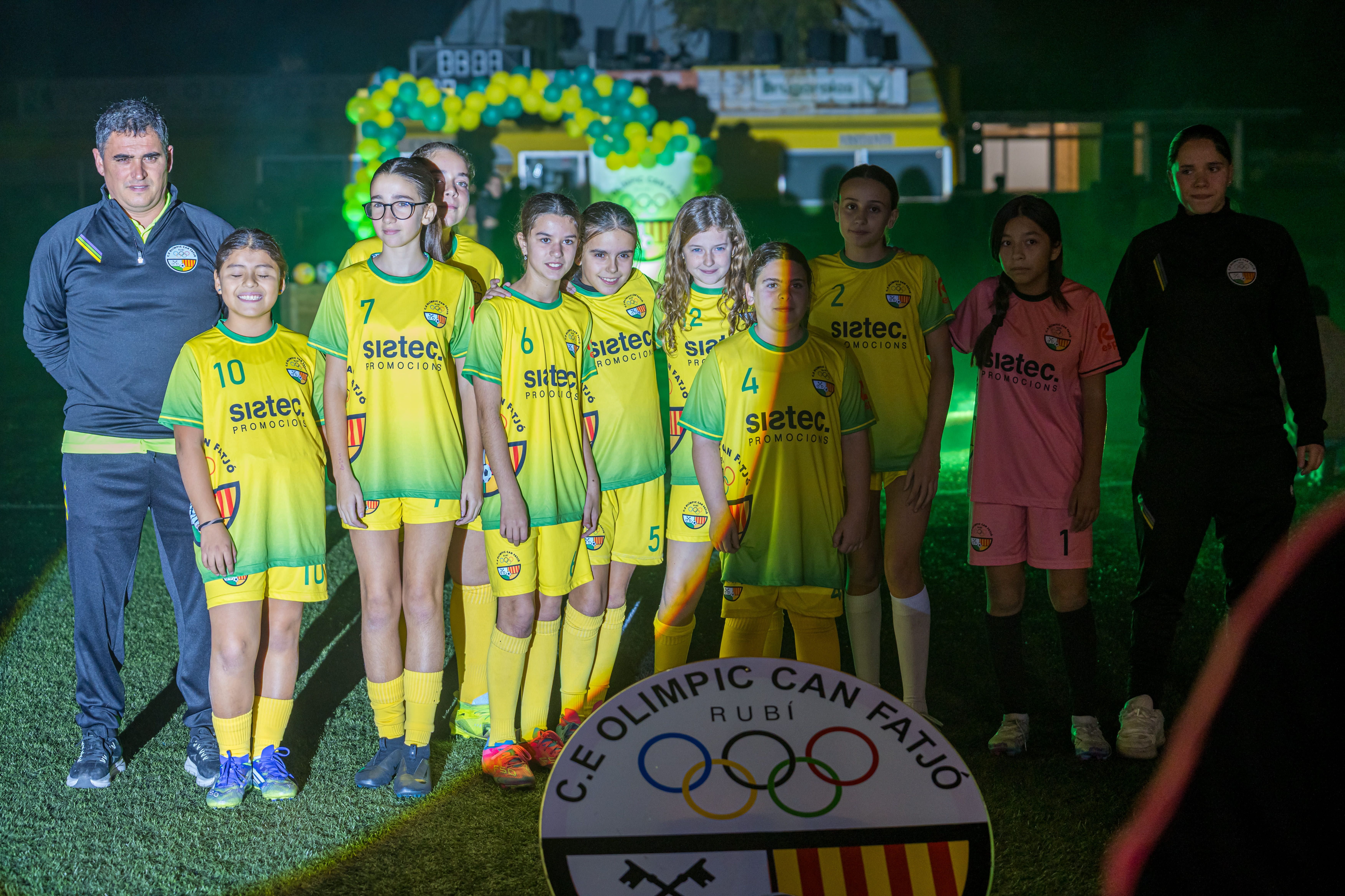 Presentació dels equips del C.E. Olímpic Can Fatjó 2025. FOTO: Eloi Sin
