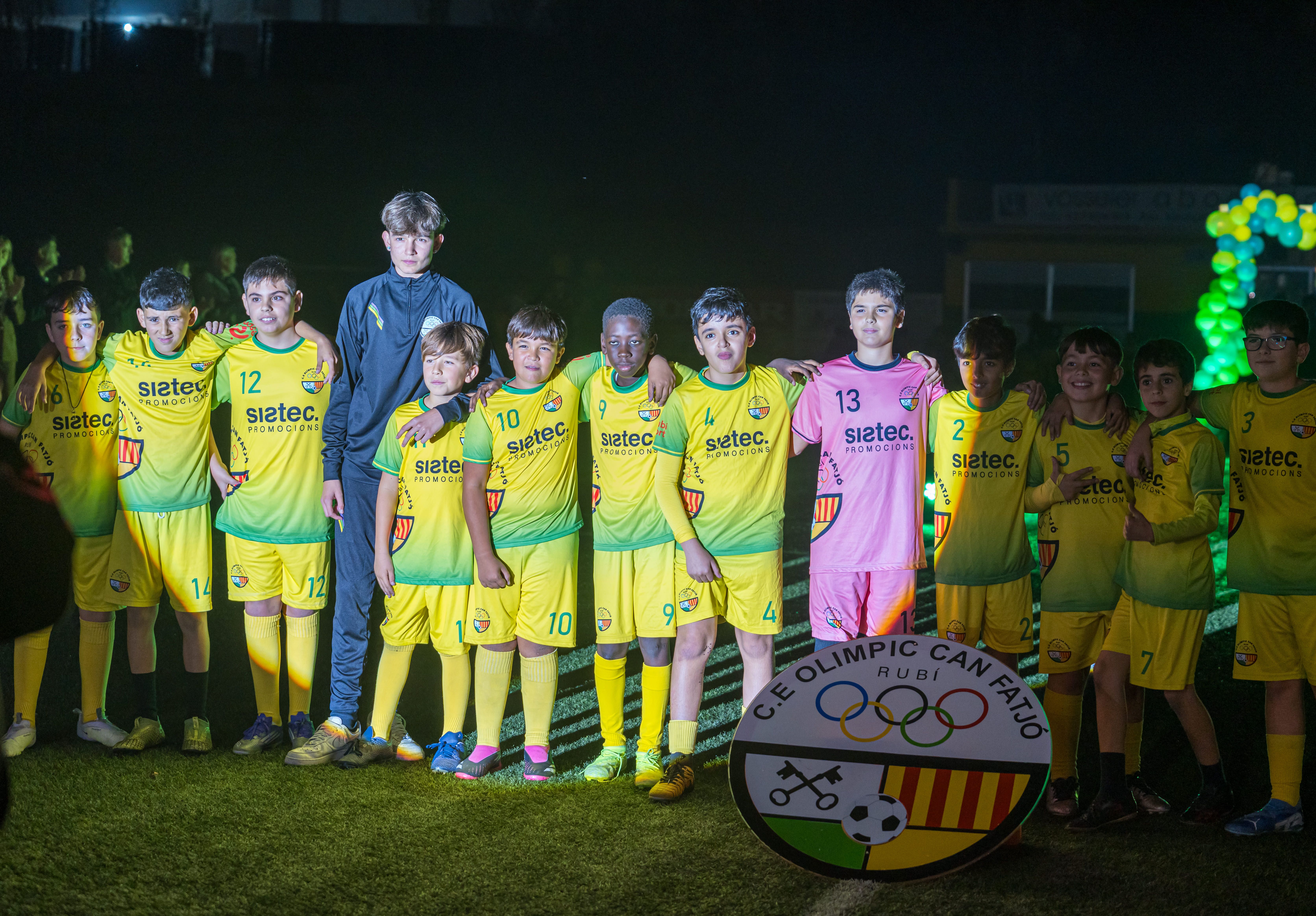 Presentació dels equips del C.E. Olímpic Can Fatjó 2025. FOTO: Eloi Sin