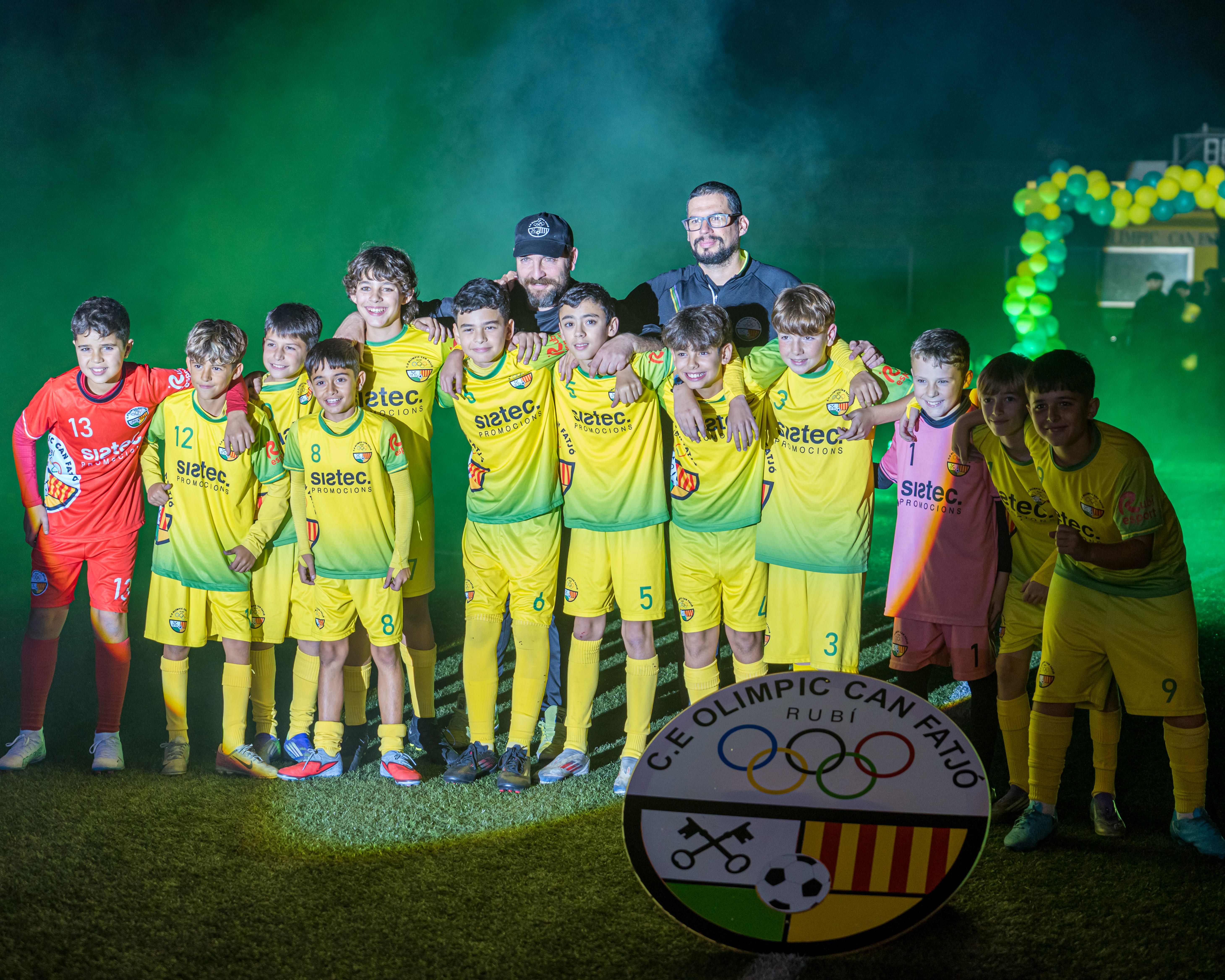 Presentació dels equips del C.E. Olímpic Can Fatjó 2025. FOTO: Eloi Sin