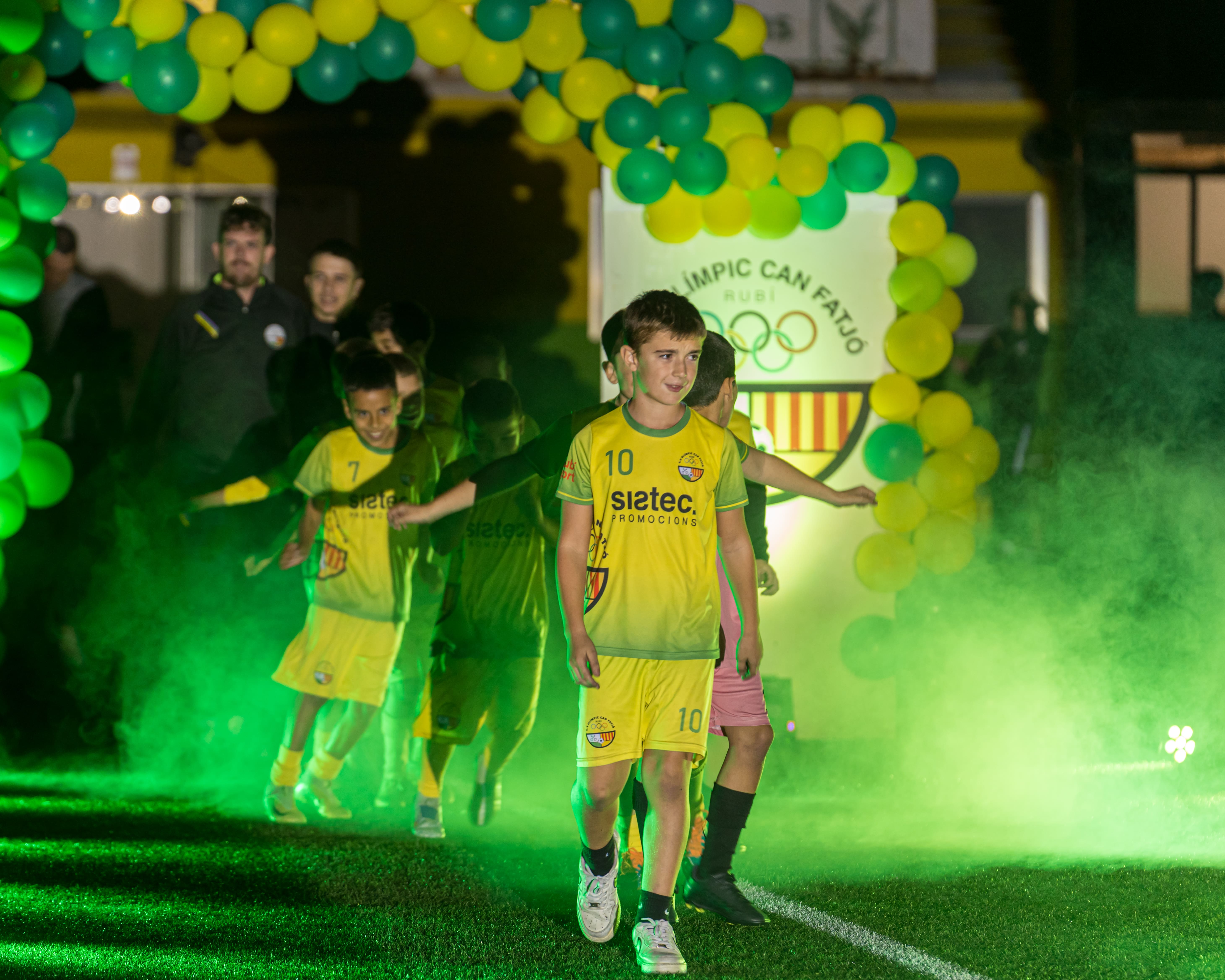 Presentació dels equips del C.E. Olímpic Can Fatjó 2025. FOTO: Eloi Sin