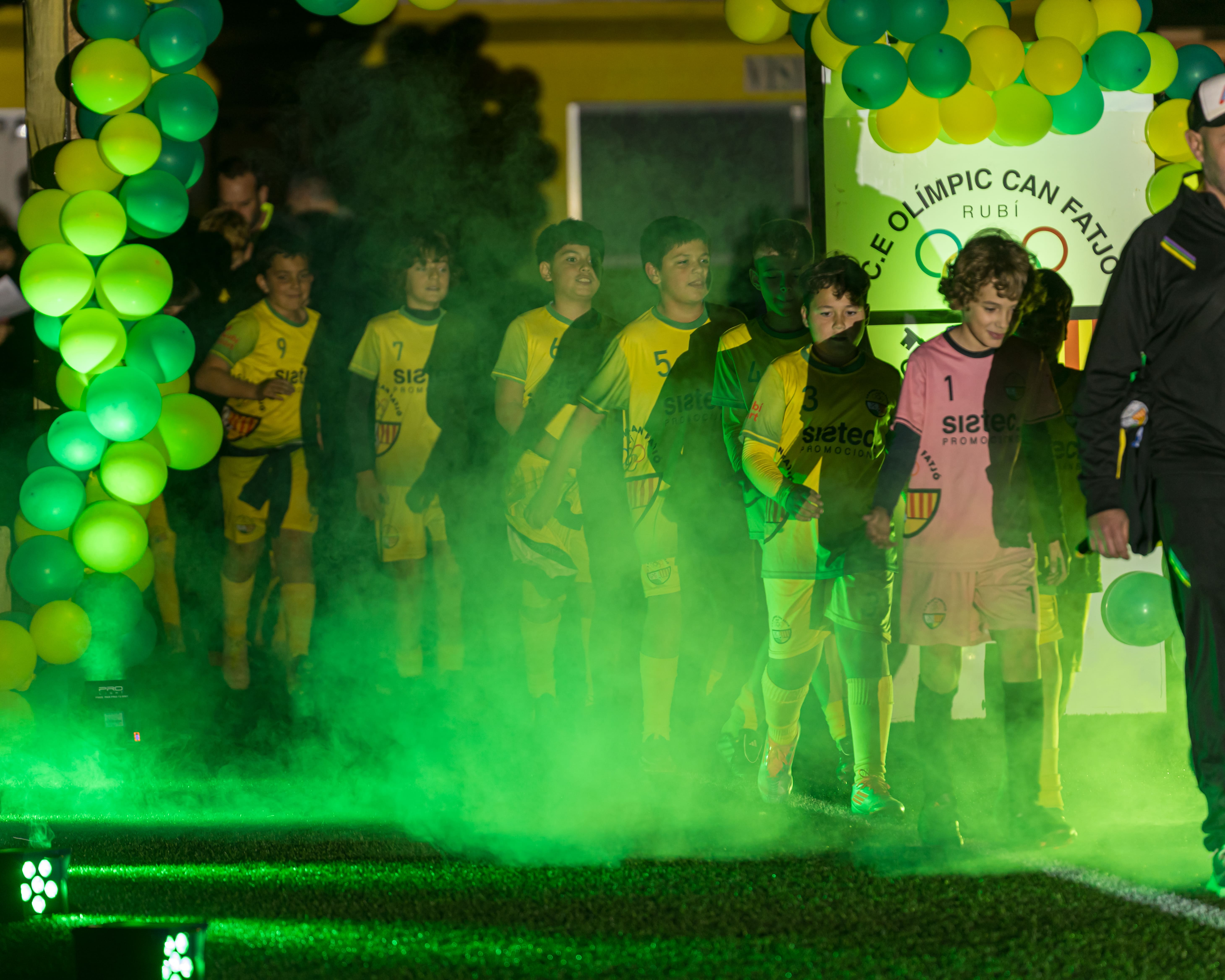 Presentació dels equips del C.E. Olímpic Can Fatjó 2025. FOTO: Eloi Sin