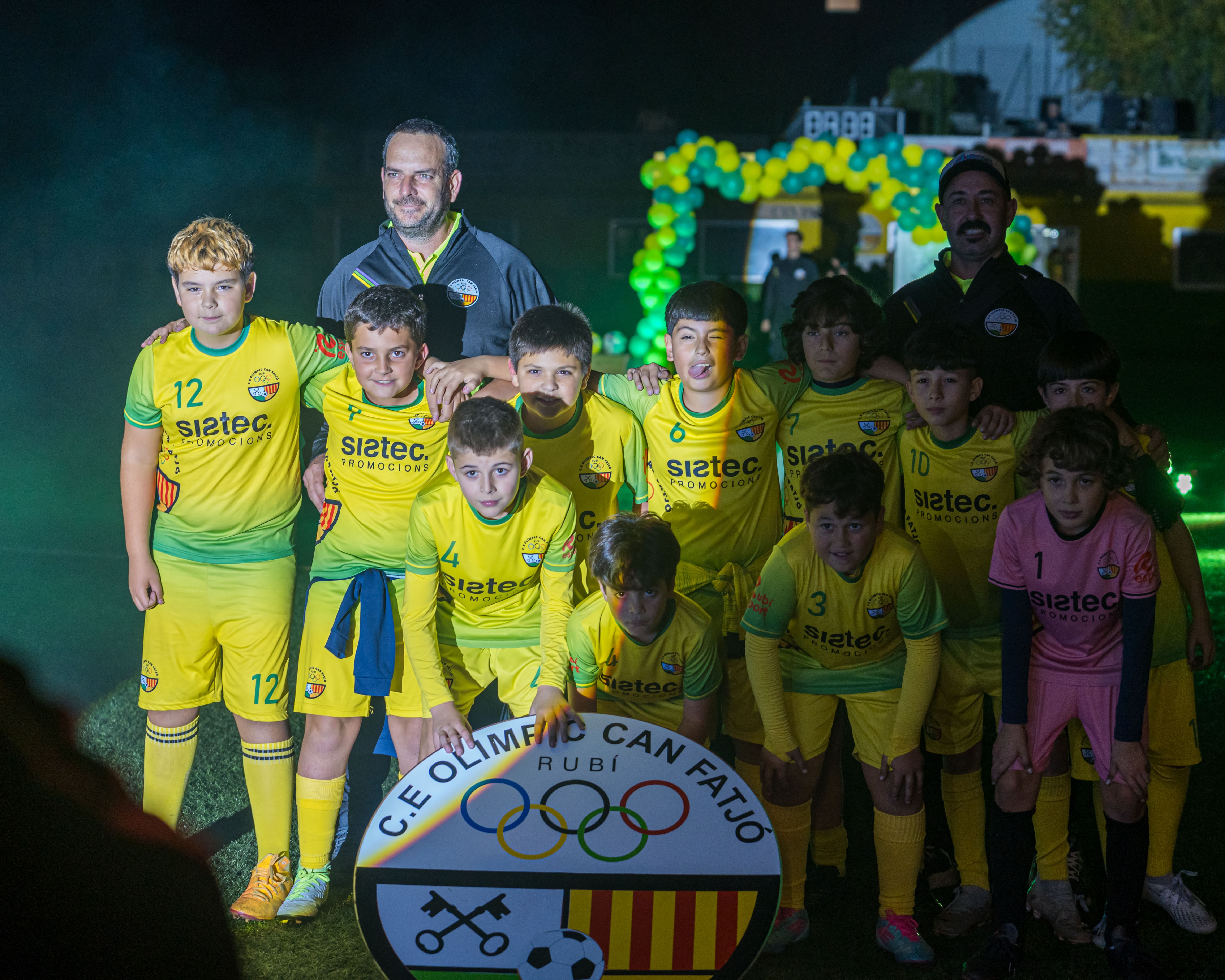 Presentació dels equips del C.E. Olímpic Can Fatjó 2025. FOTO: Eloi Sin