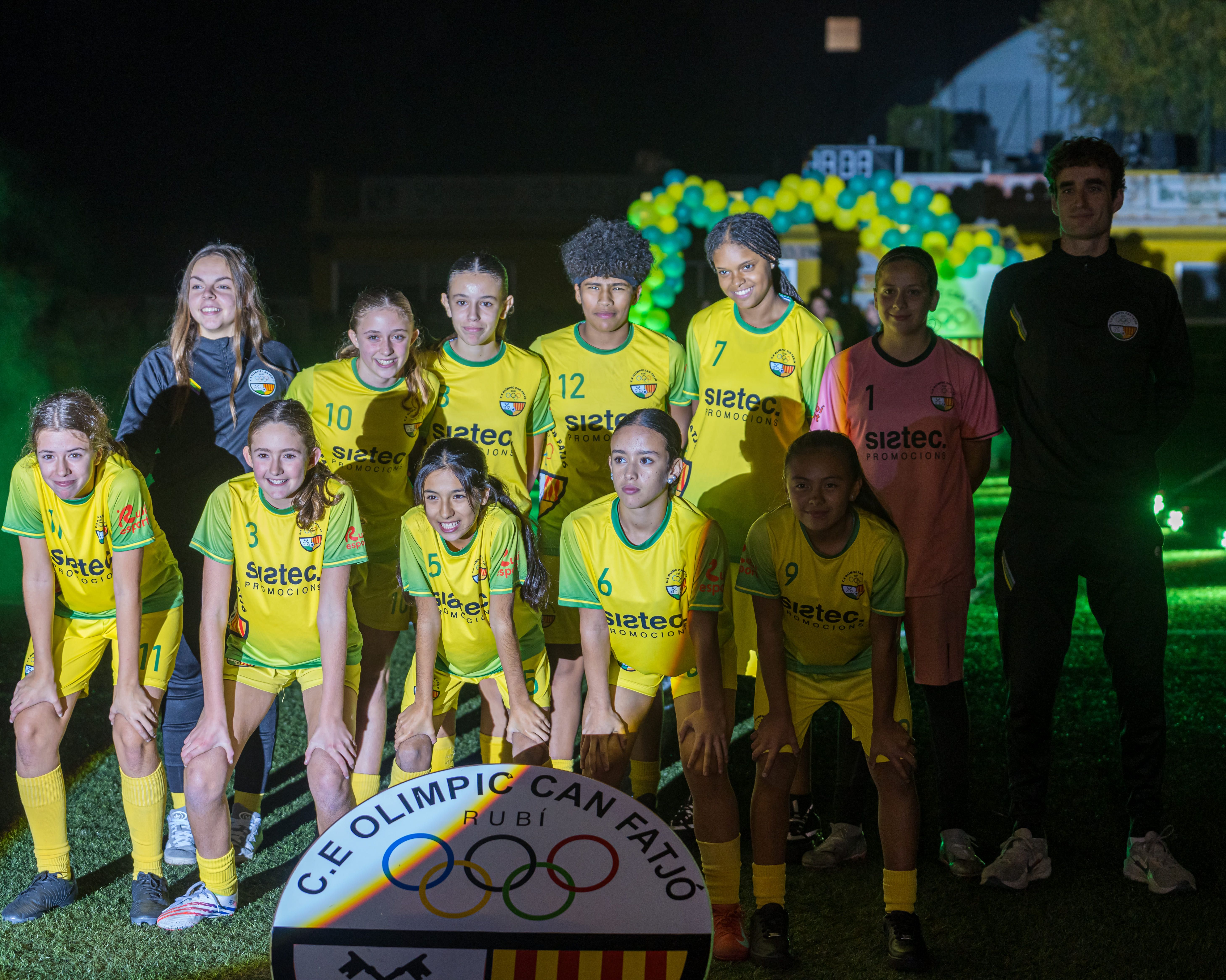 Presentació dels equips del C.E. Olímpic Can Fatjó 2025. FOTO: Eloi Sin