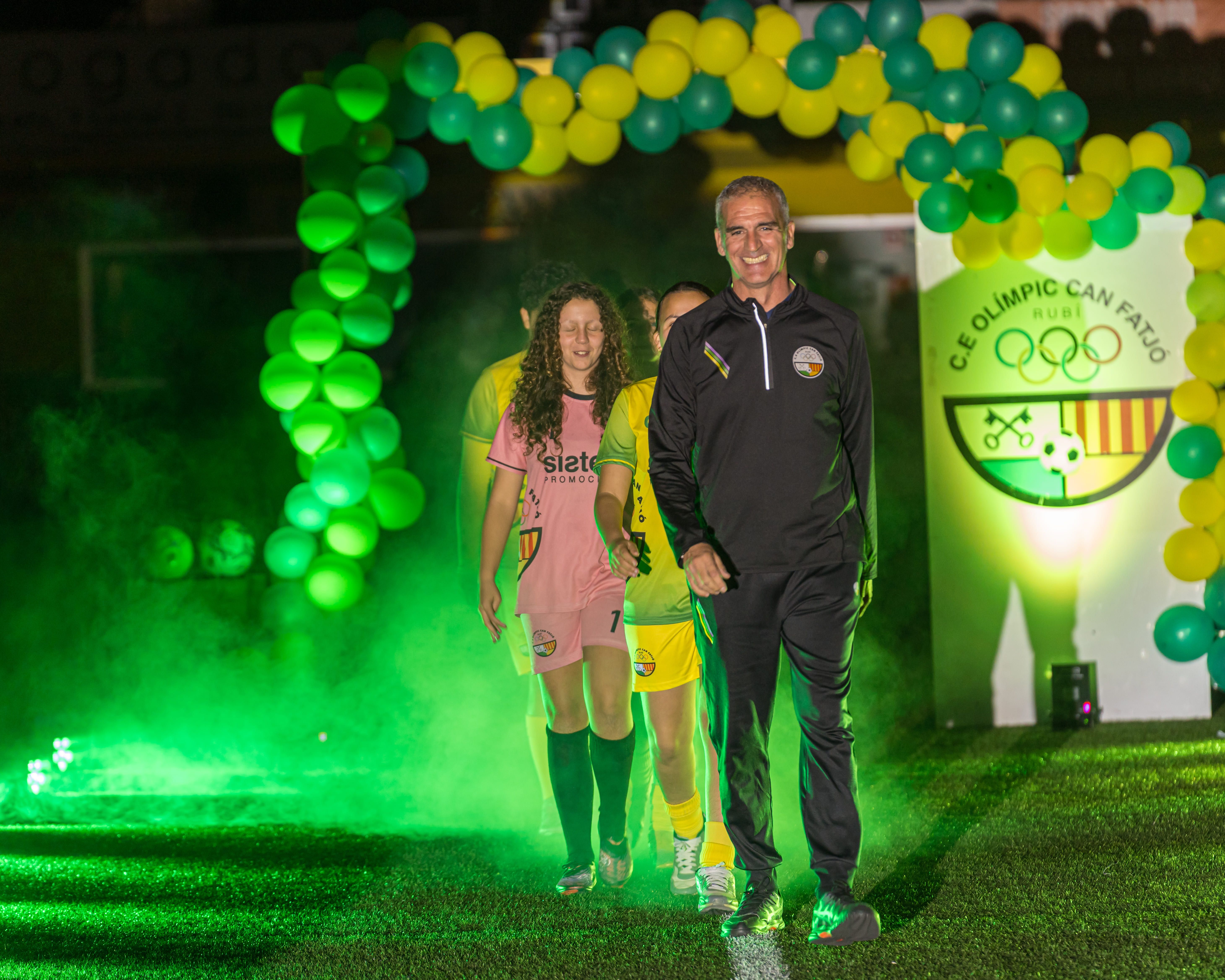 Presentació dels equips del C.E. Olímpic Can Fatjó 2025. FOTO: Eloi Sin