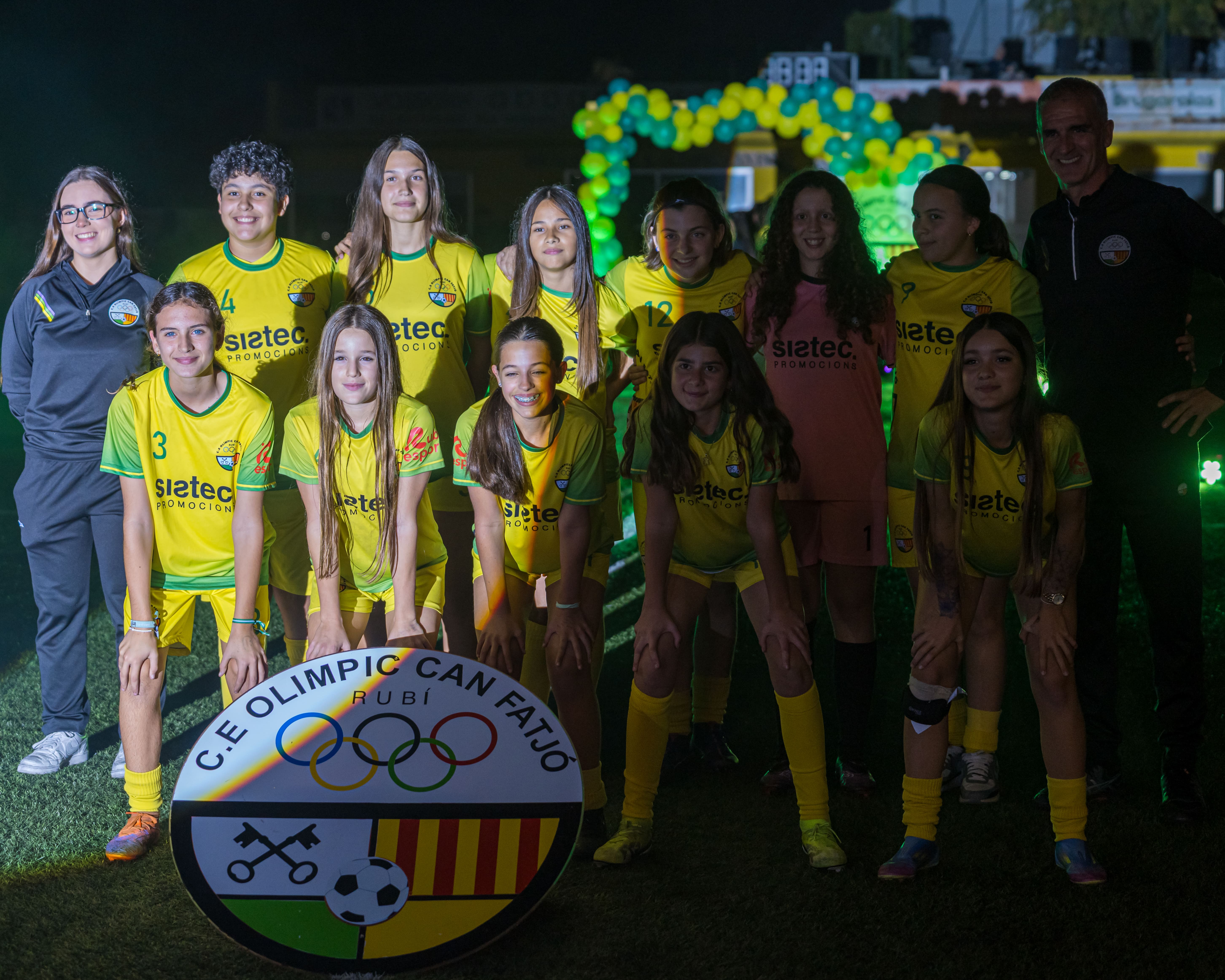 Presentació dels equips del C.E. Olímpic Can Fatjó 2025. FOTO: Eloi Sin