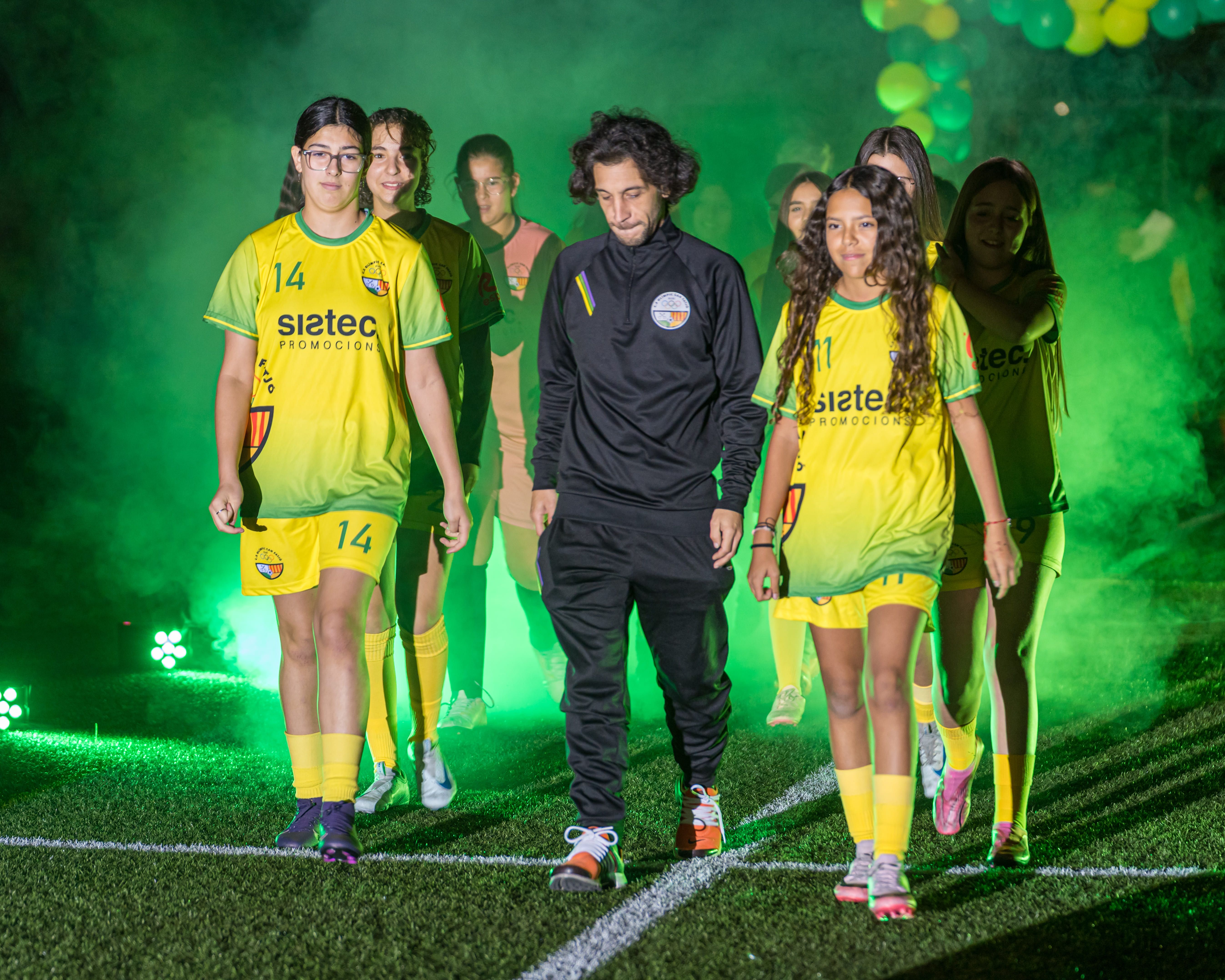 Presentació dels equips del C.E. Olímpic Can Fatjó 2025. FOTO: Eloi Sin
