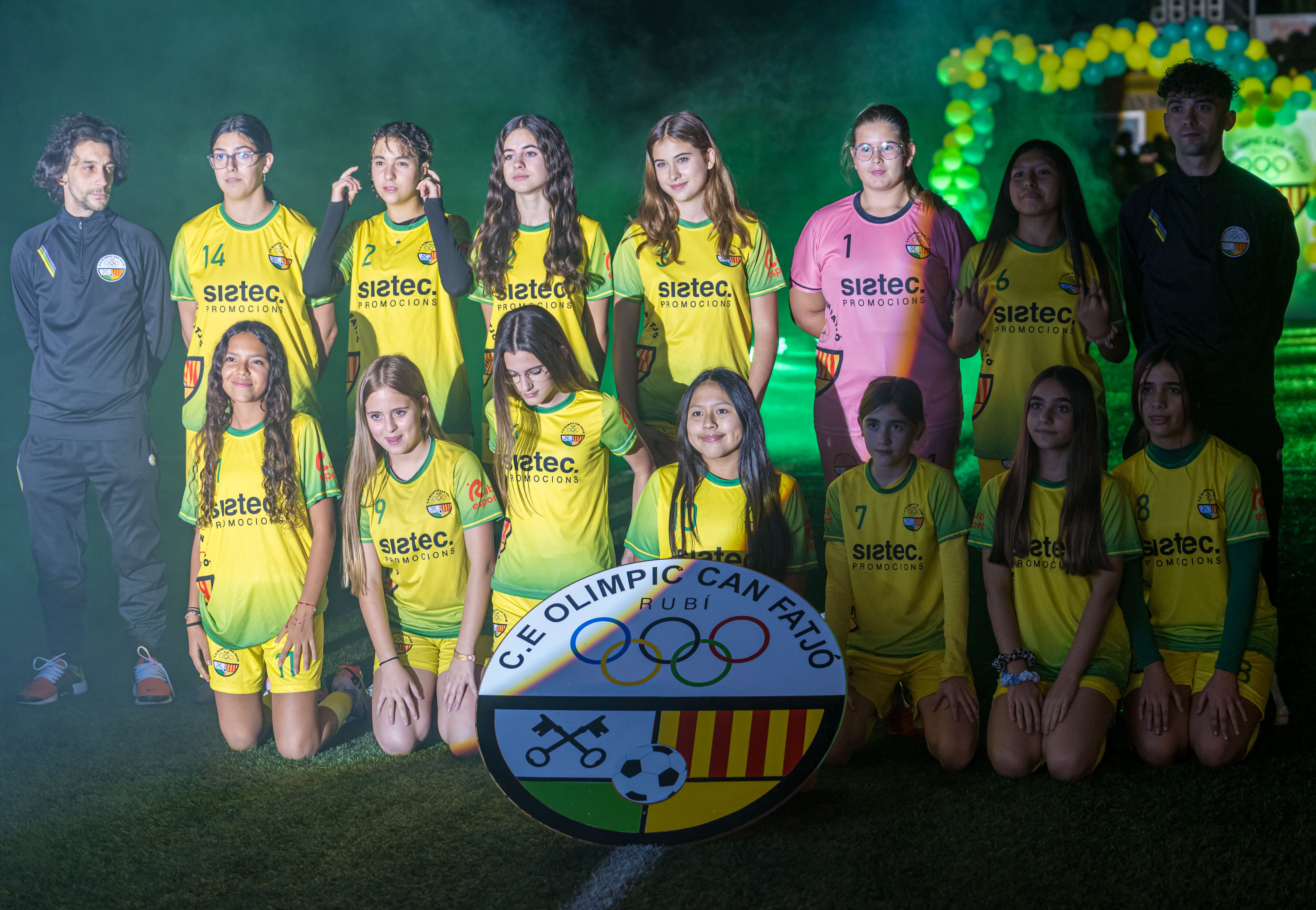 Presentació dels equips del C.E. Olímpic Can Fatjó 2025. FOTO: Eloi Sin