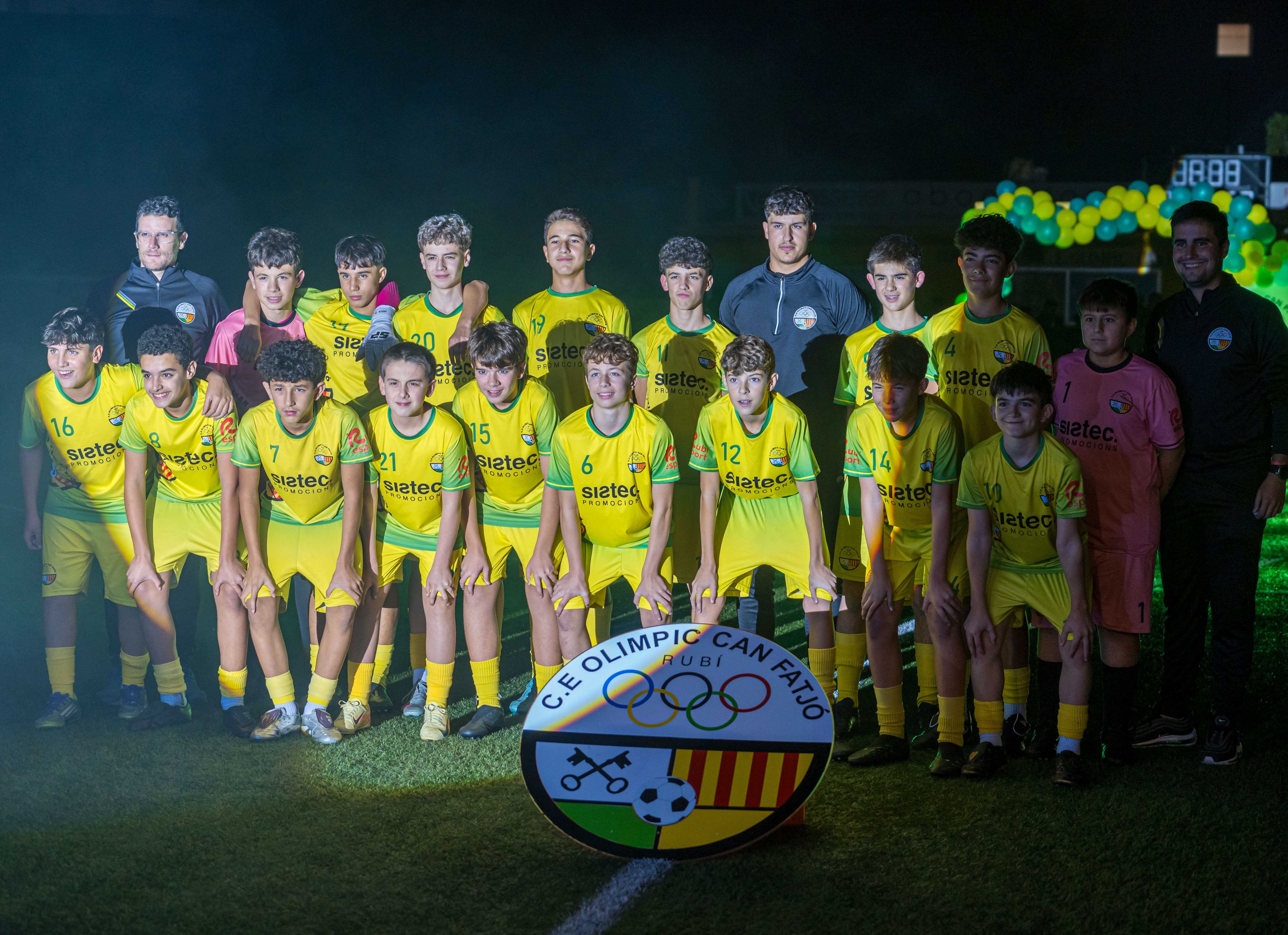 Presentació dels equips del C.E. Olímpic Can Fatjó 2025. FOTO: Eloi Sin