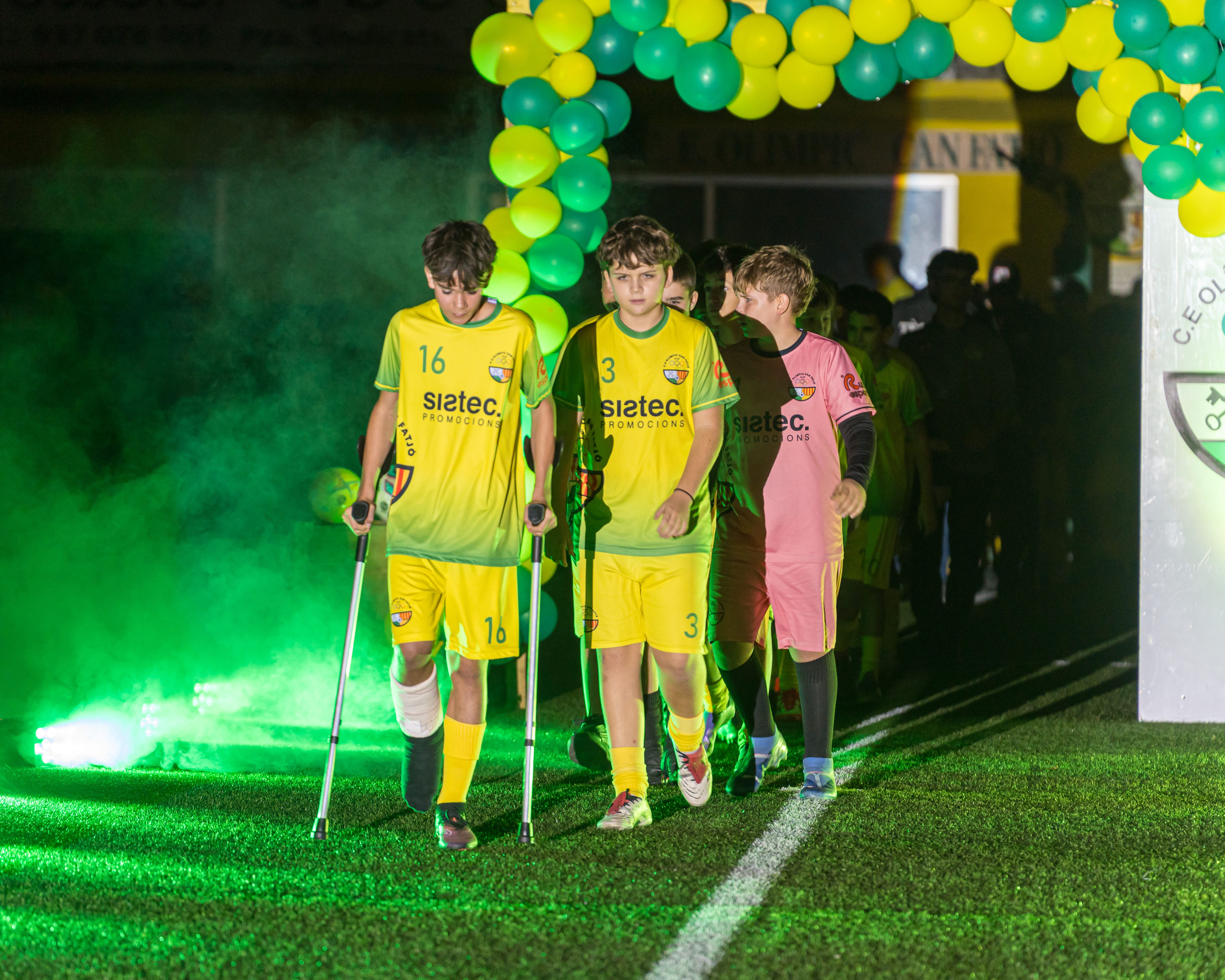 Presentació dels equips del C.E. Olímpic Can Fatjó 2025. FOTO: Eloi Sin