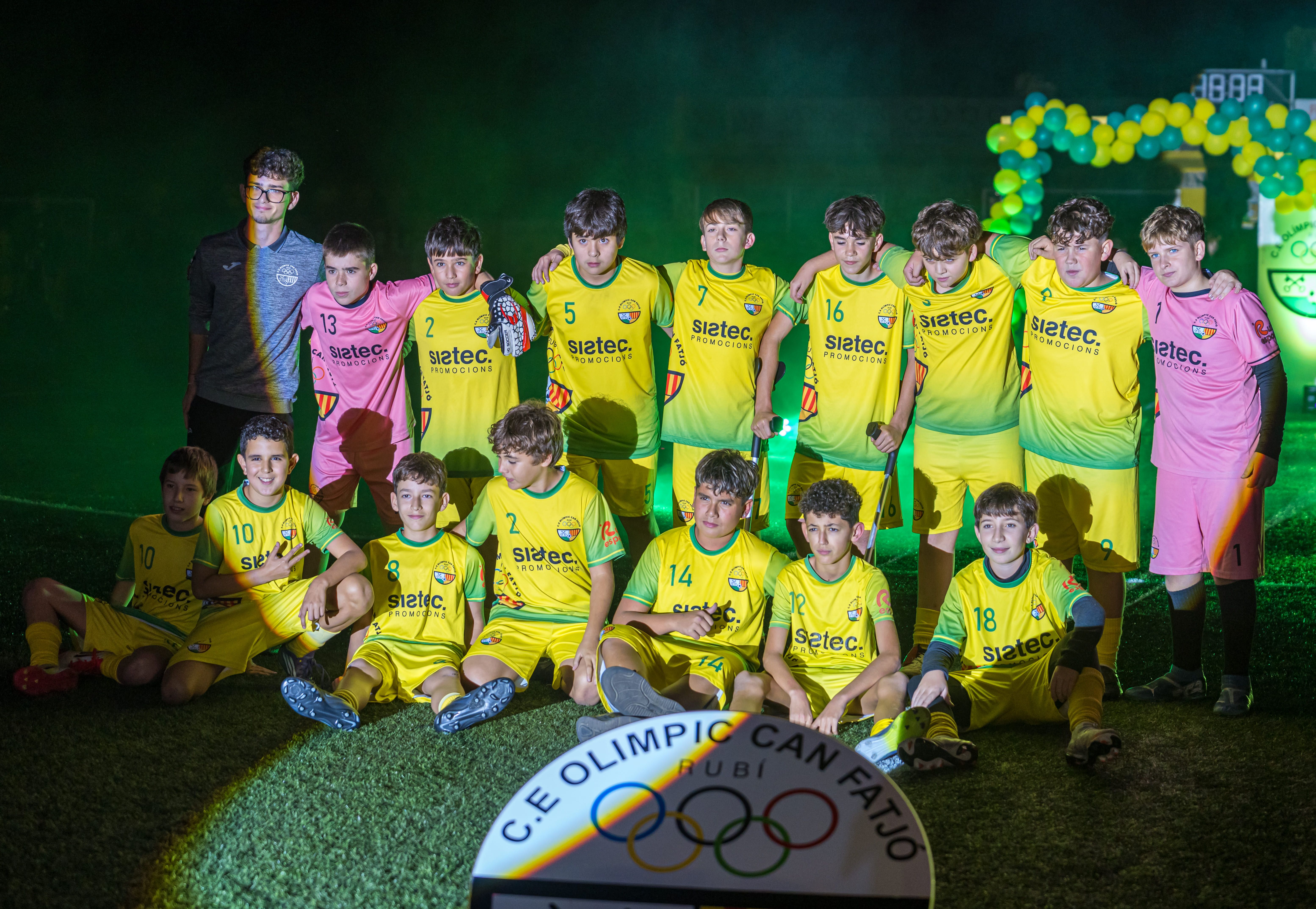 Presentació dels equips del C.E. Olímpic Can Fatjó 2025. FOTO: Eloi Sin