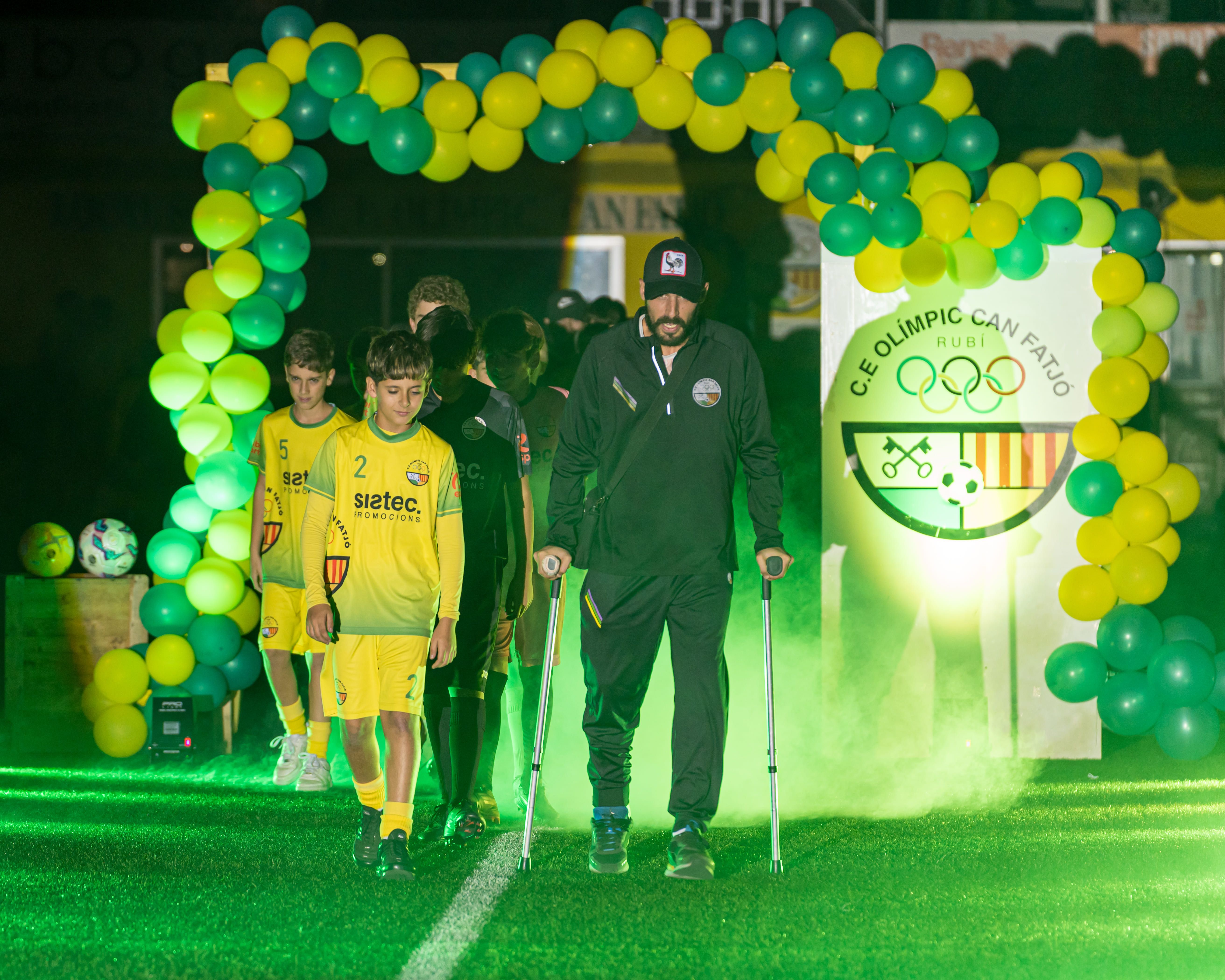 Presentació dels equips del C.E. Olímpic Can Fatjó 2025. FOTO: Eloi Sin