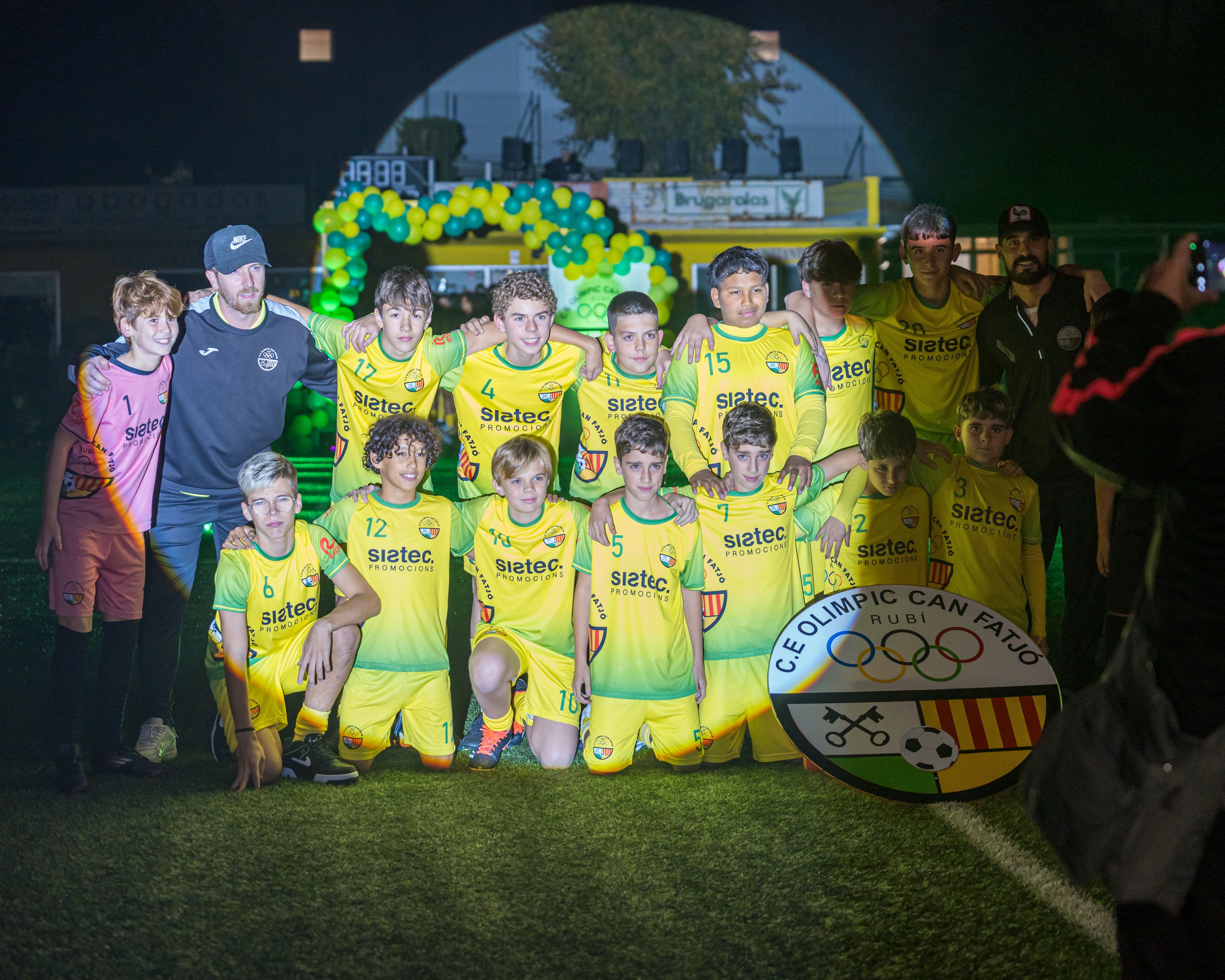 Presentació dels equips del C.E. Olímpic Can Fatjó 2025. FOTO: Eloi Sin