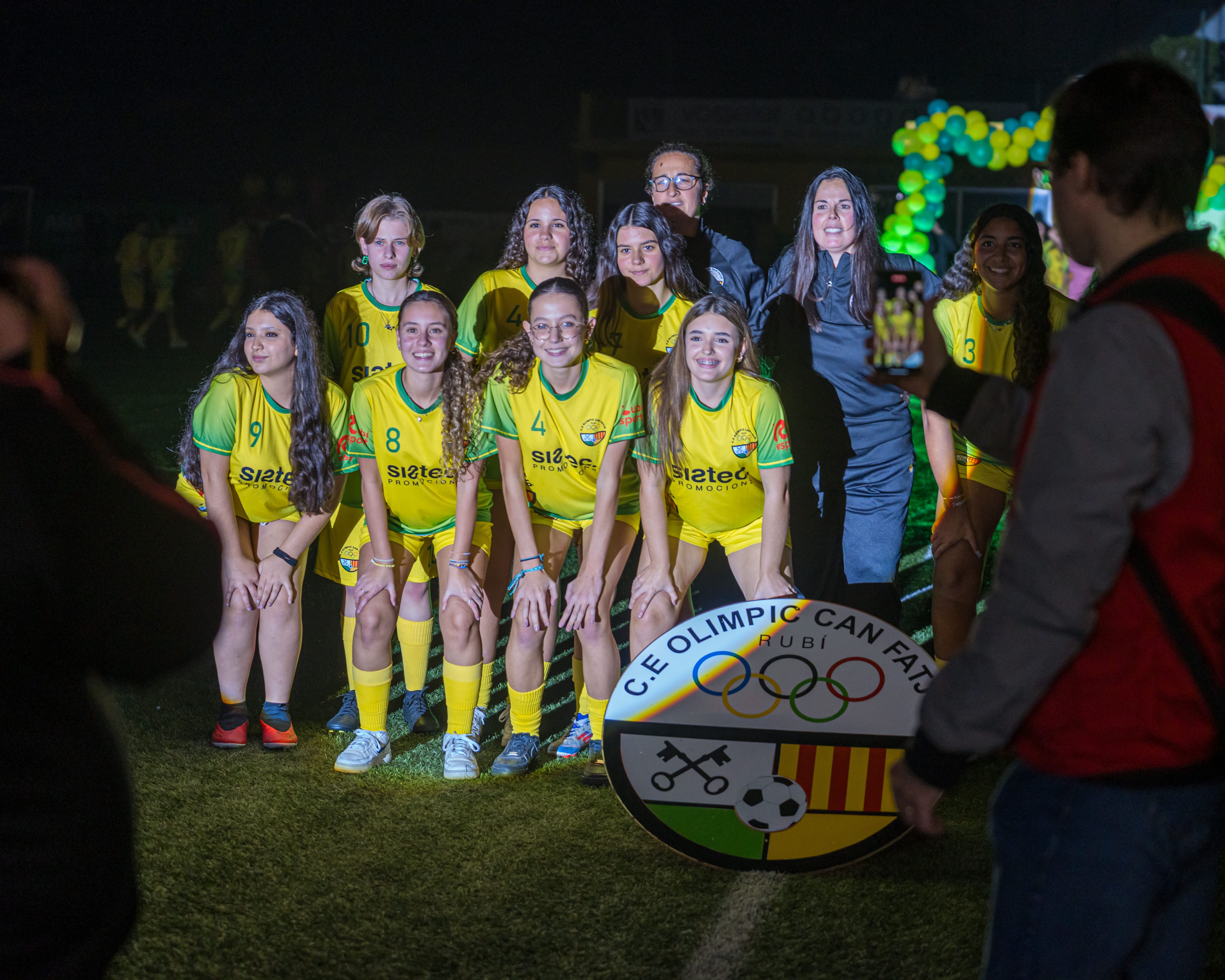 Presentació dels equips del C.E. Olímpic Can Fatjó 2025. FOTO: Eloi Sin