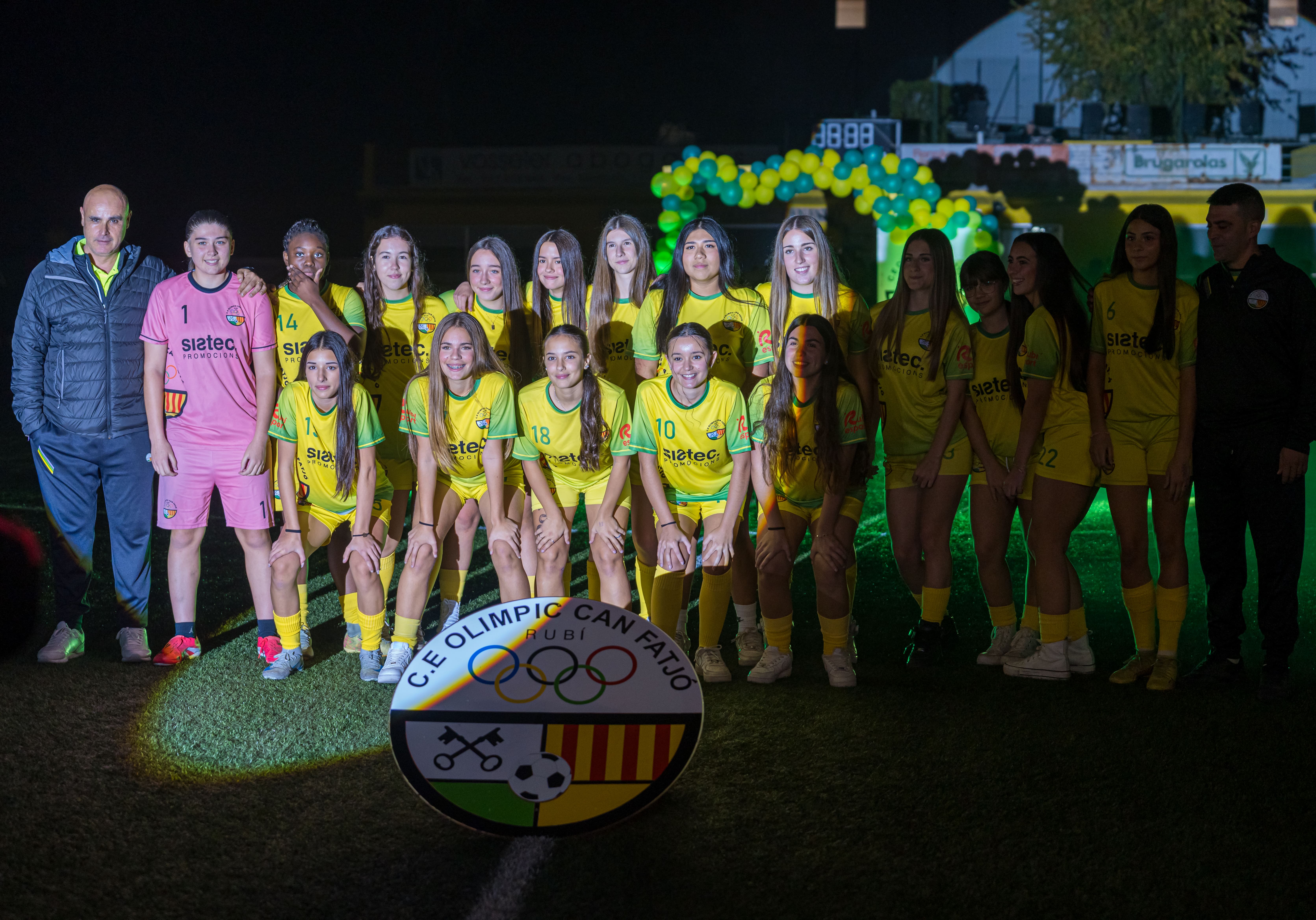 Presentació dels equips del C.E. Olímpic Can Fatjó 2025. FOTO: Eloi Sin