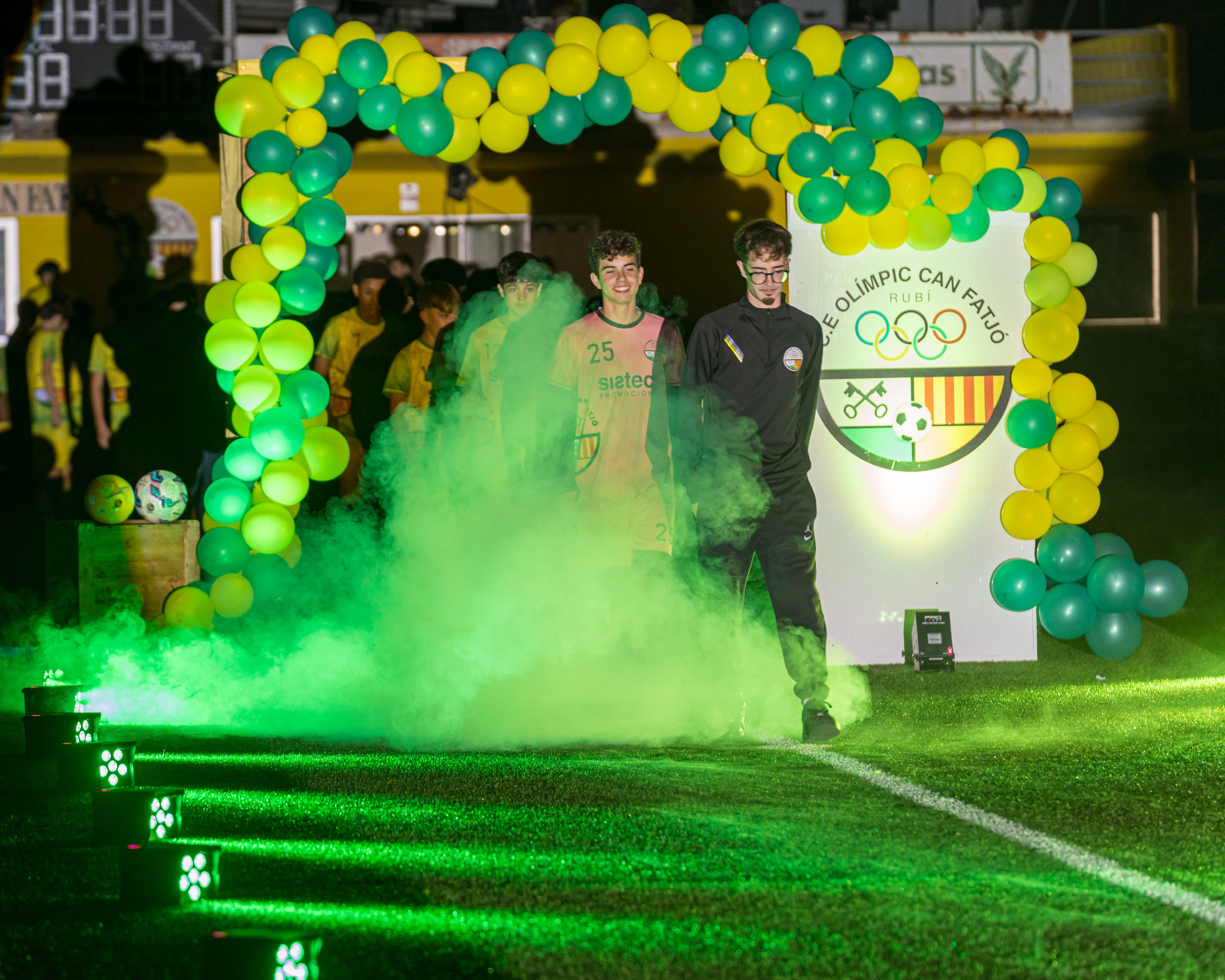 Presentació dels equips del C.E. Olímpic Can Fatjó 2025. FOTO: Eloi Sin