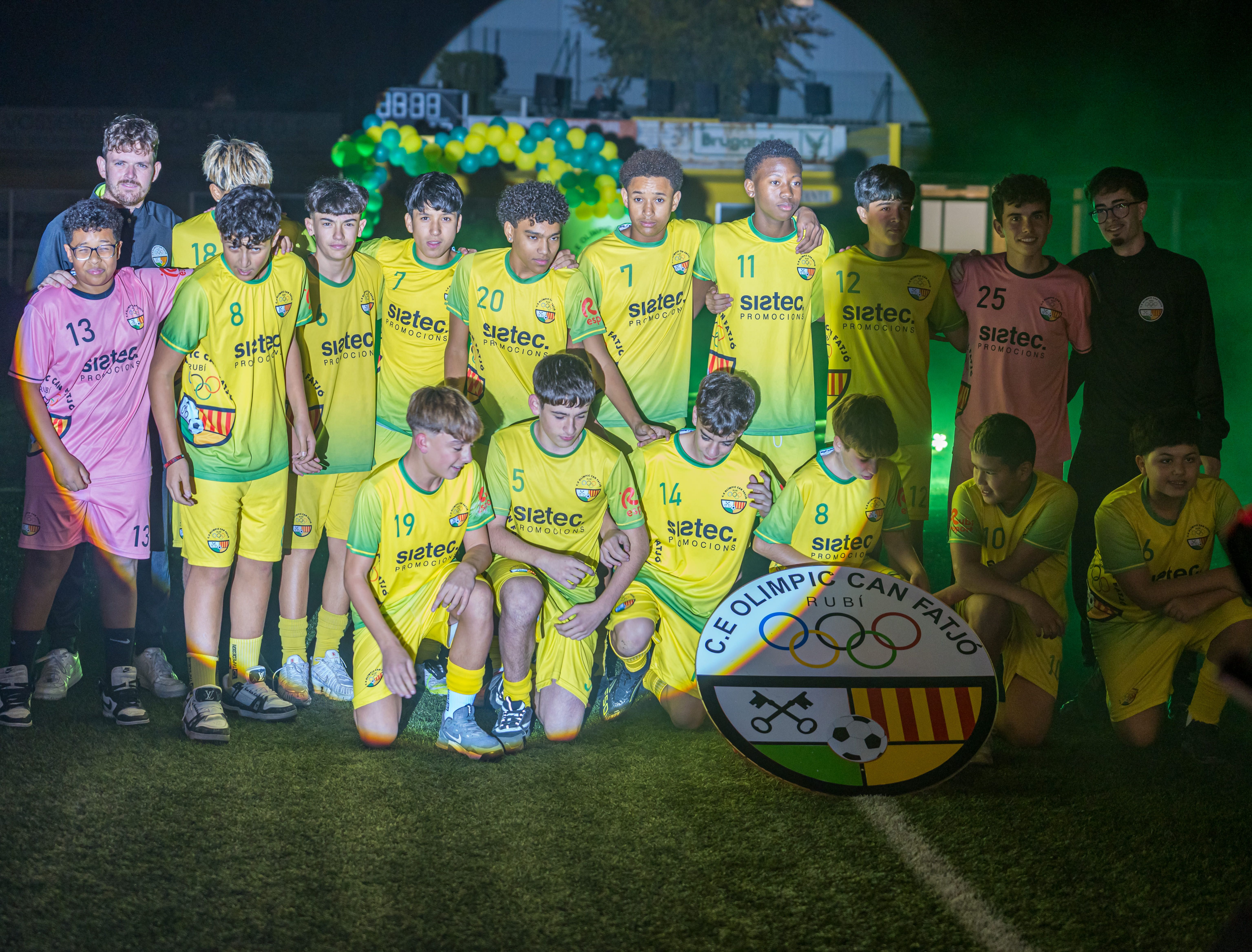 Presentació dels equips del C.E. Olímpic Can Fatjó 2025. FOTO: Eloi Sin