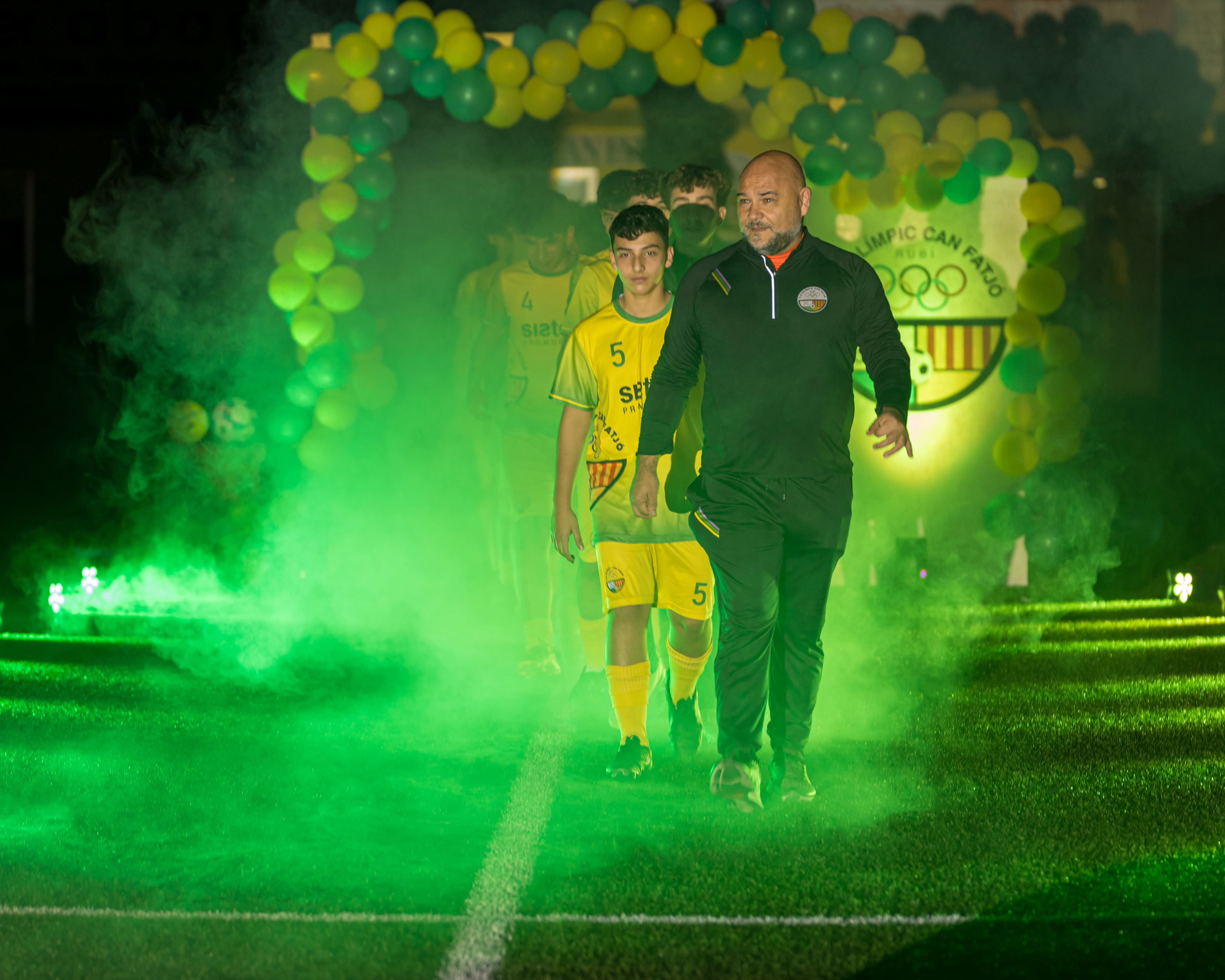 Presentació dels equips del C.E. Olímpic Can Fatjó 2025. FOTO: Eloi Sin