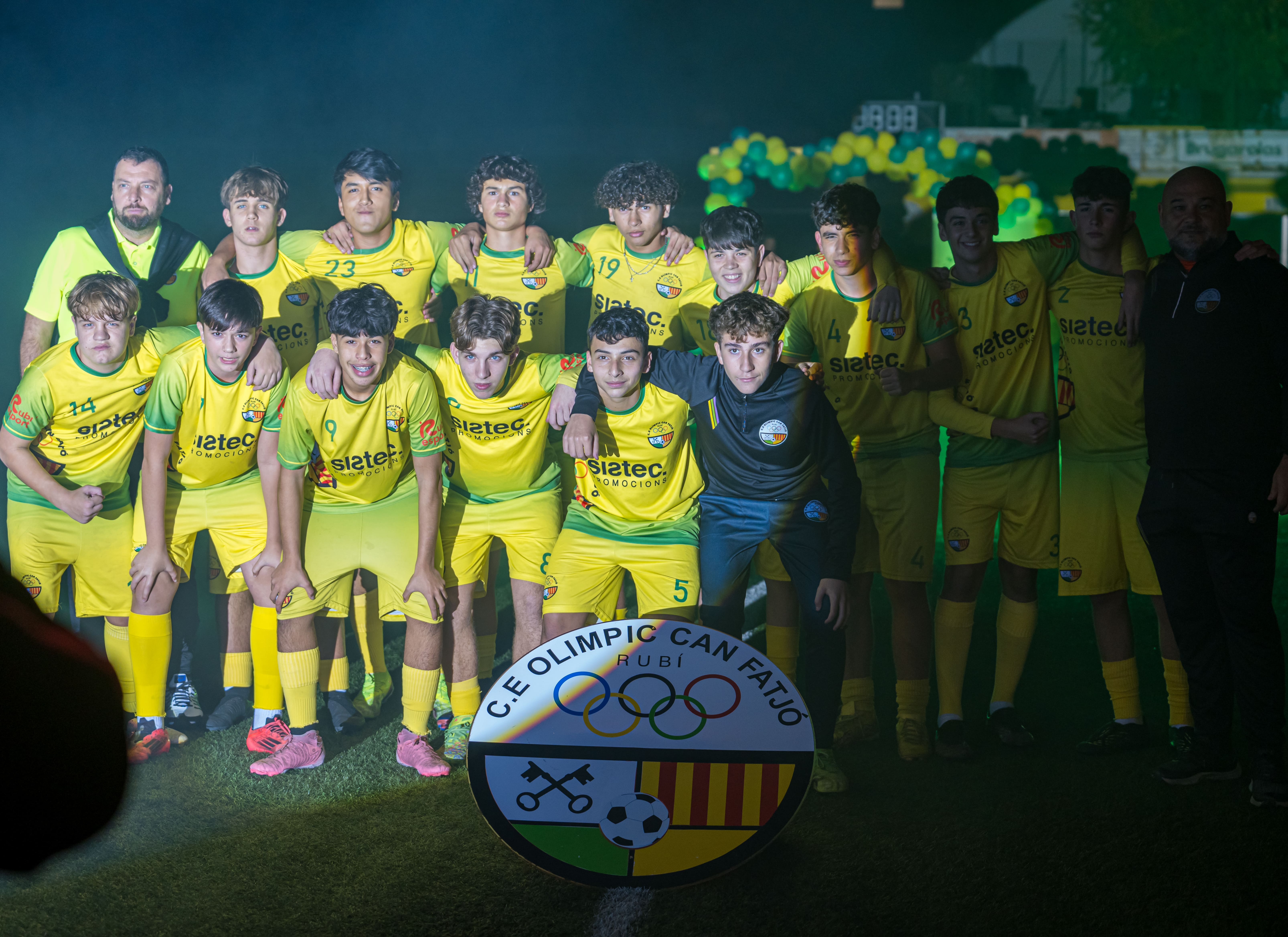 Presentació dels equips del C.E. Olímpic Can Fatjó 2025. FOTO: Eloi Sin