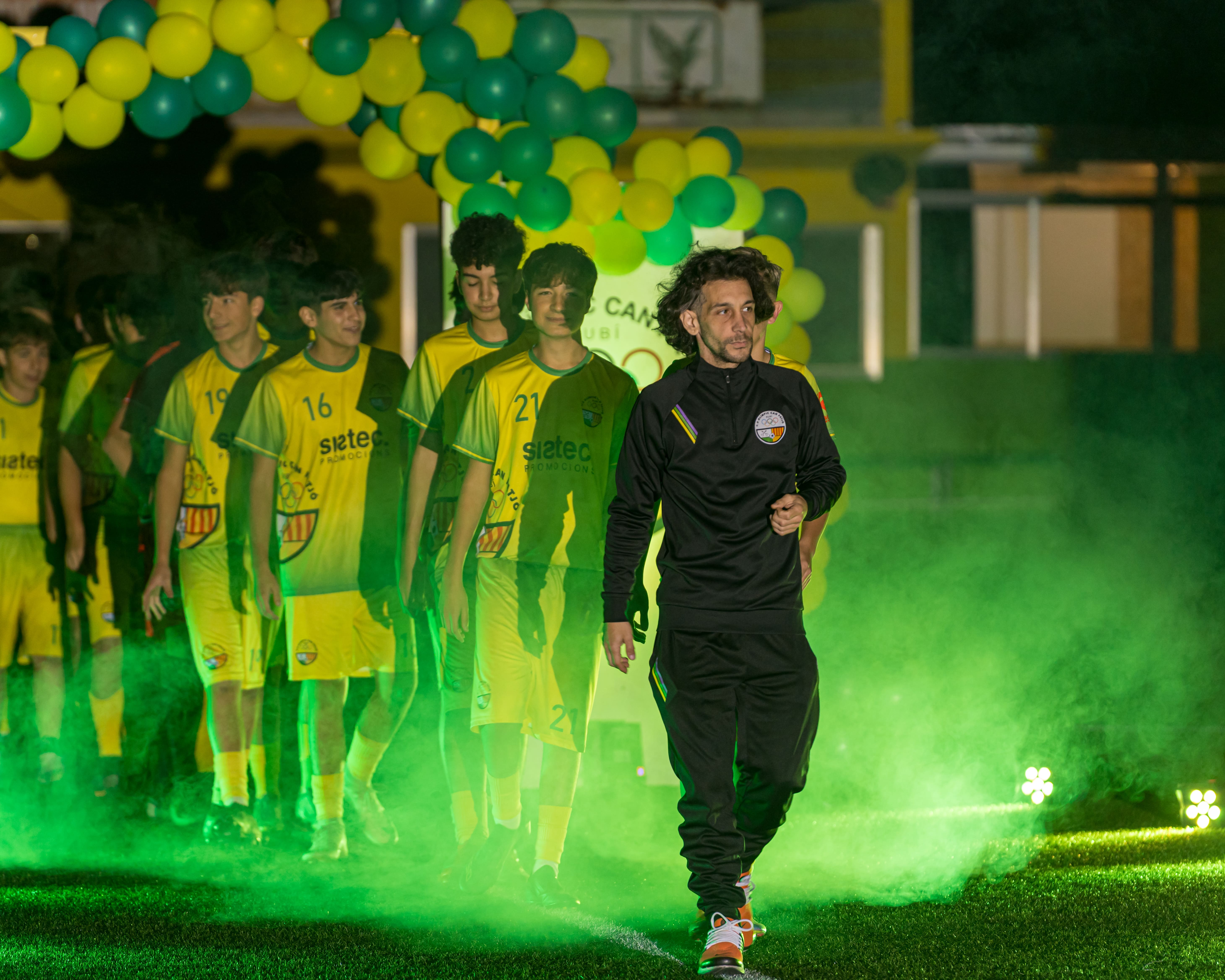 Presentació dels equips del C.E. Olímpic Can Fatjó 2025. FOTO: Eloi Sin