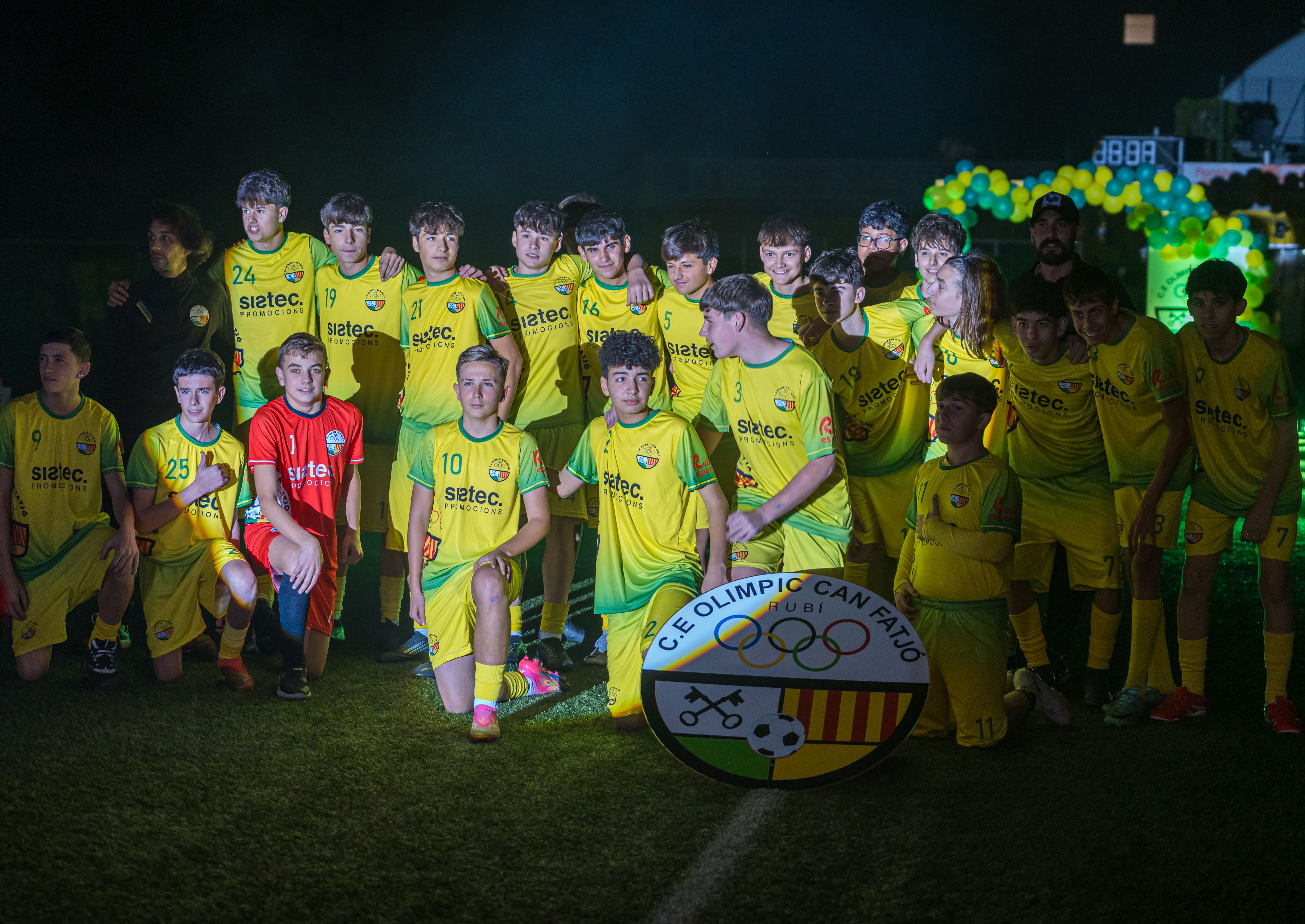 Presentació dels equips del C.E. Olímpic Can Fatjó 2025. FOTO: Eloi Sin