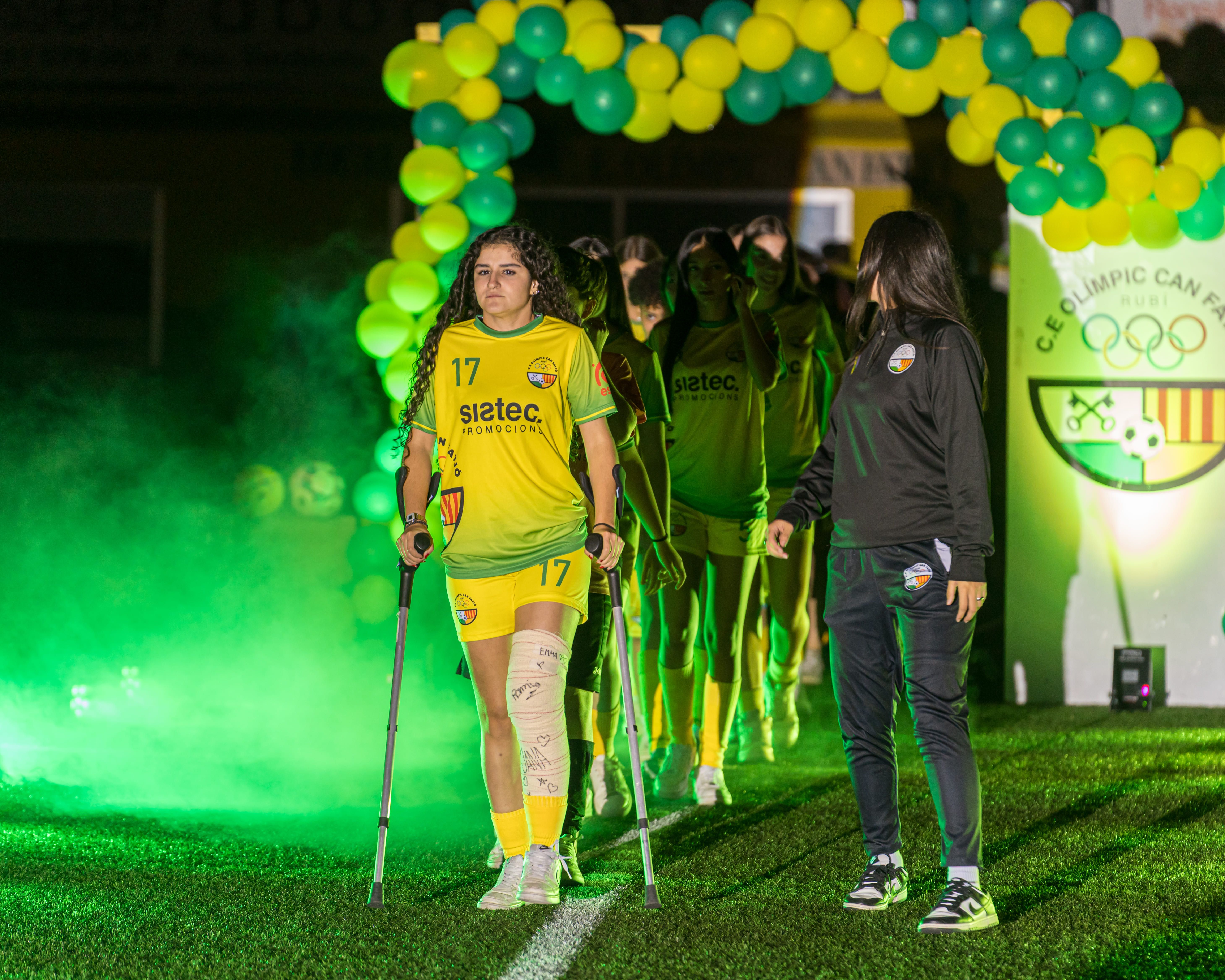 Presentació dels equips del C.E. Olímpic Can Fatjó 2025. FOTO: Eloi Sin