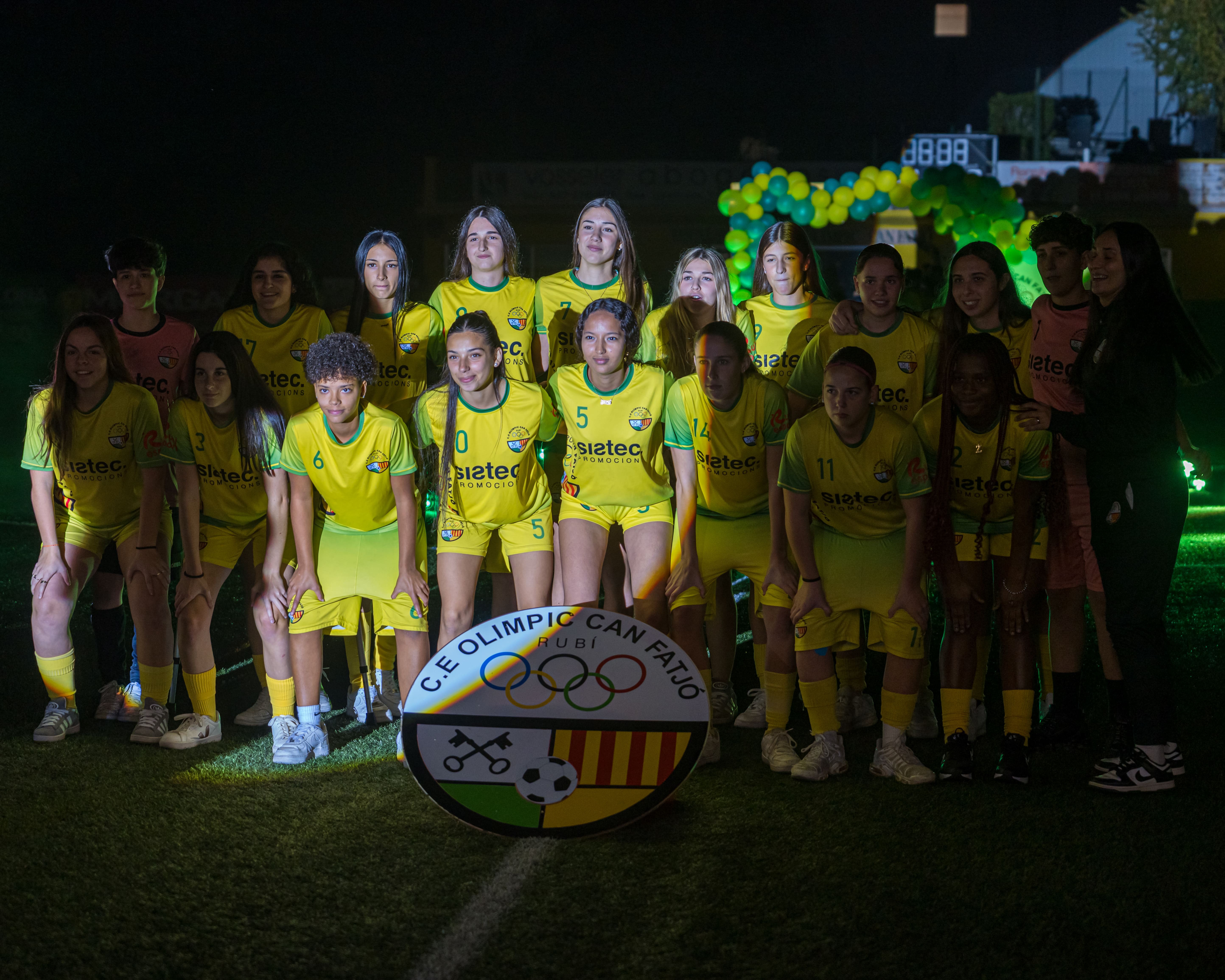 Presentació dels equips del C.E. Olímpic Can Fatjó 2025. FOTO: Eloi Sin