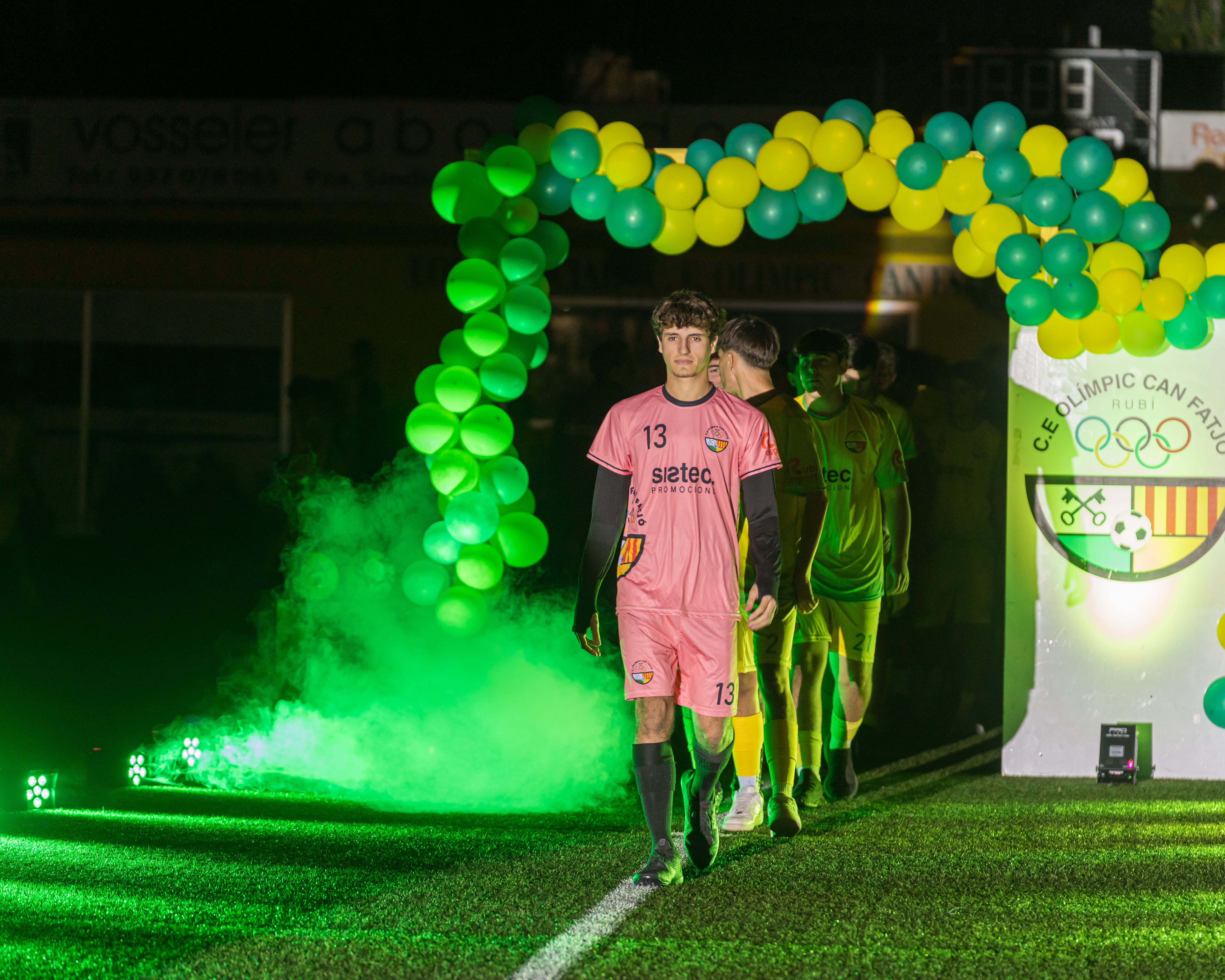 Presentació dels equips del C.E. Olímpic Can Fatjó 2025. FOTO: Eloi Sin