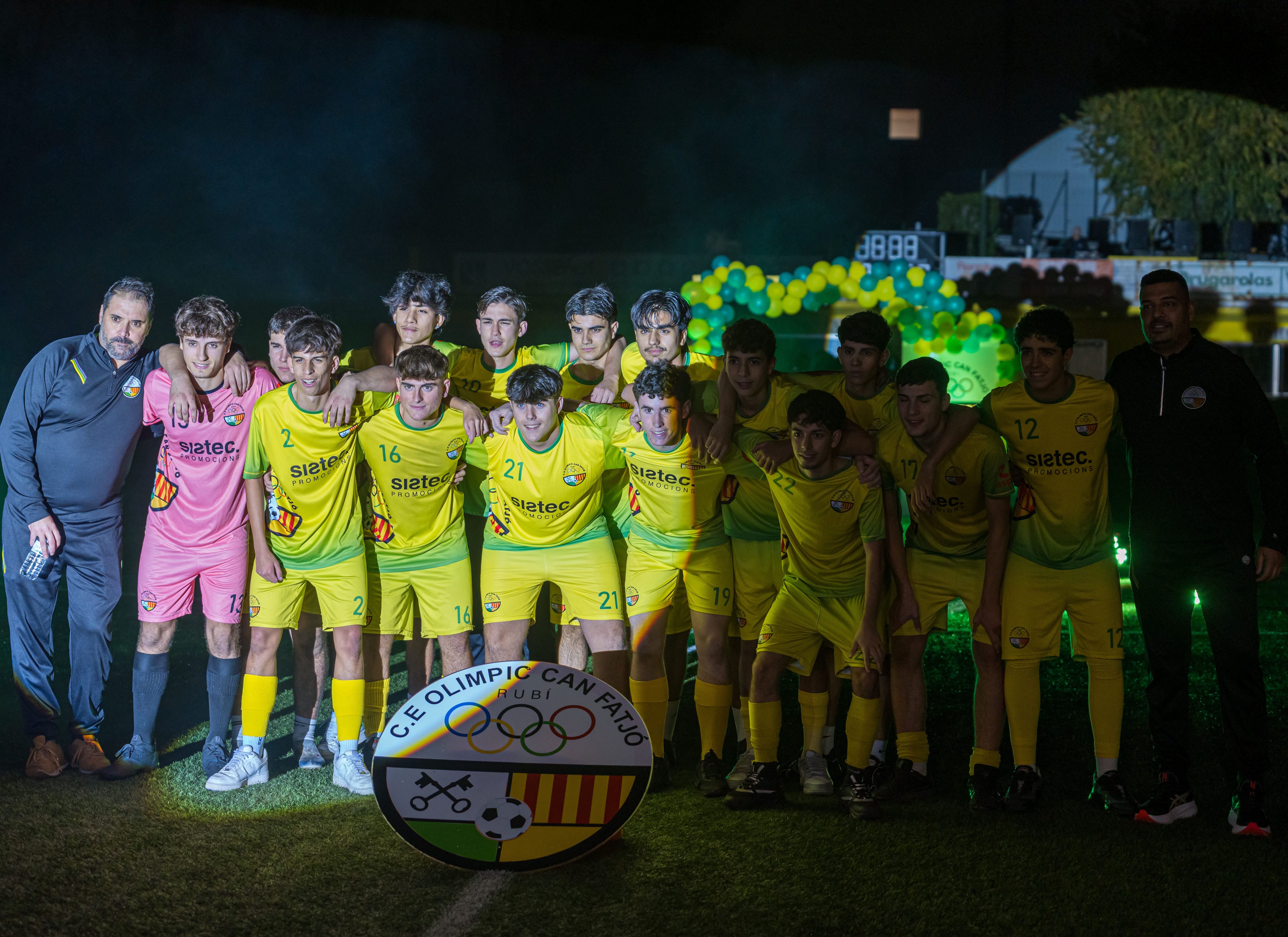 Presentació dels equips del C.E. Olímpic Can Fatjó 2025. FOTO: Eloi Sin