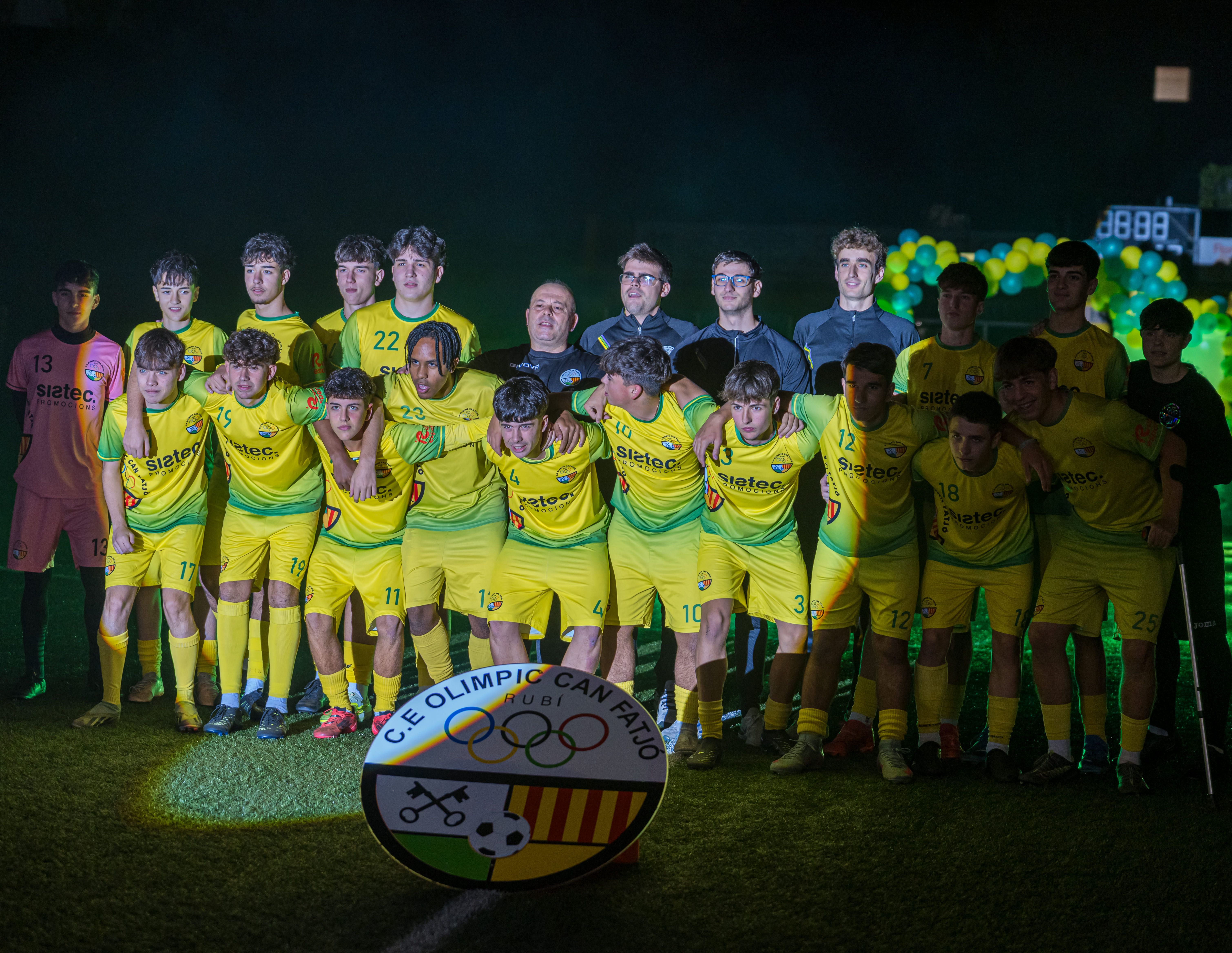 Presentació dels equips del C.E. Olímpic Can Fatjó 2025. FOTO: Eloi Sin