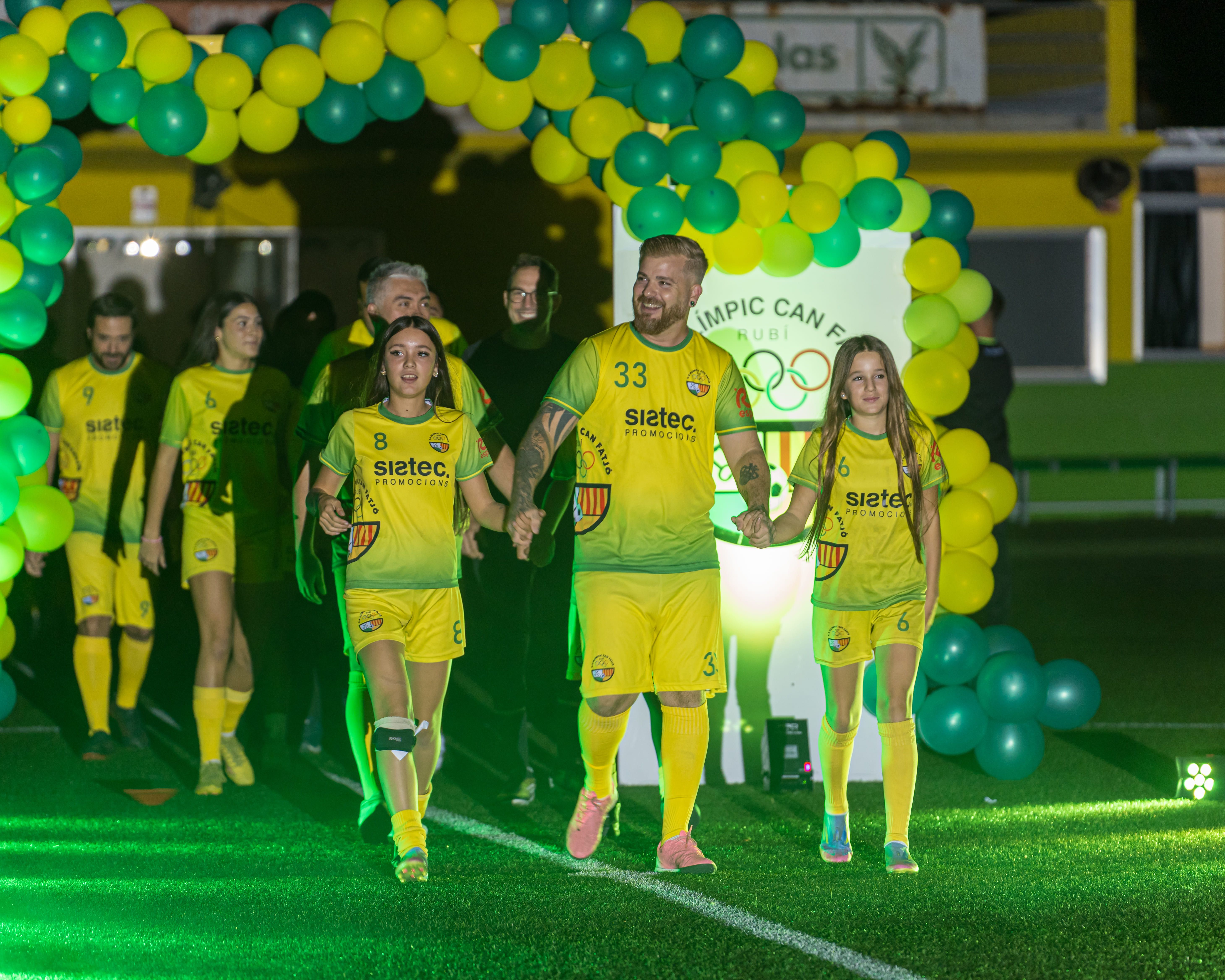Presentació dels equips del C.E. Olímpic Can Fatjó 2025. FOTO: Eloi Sin