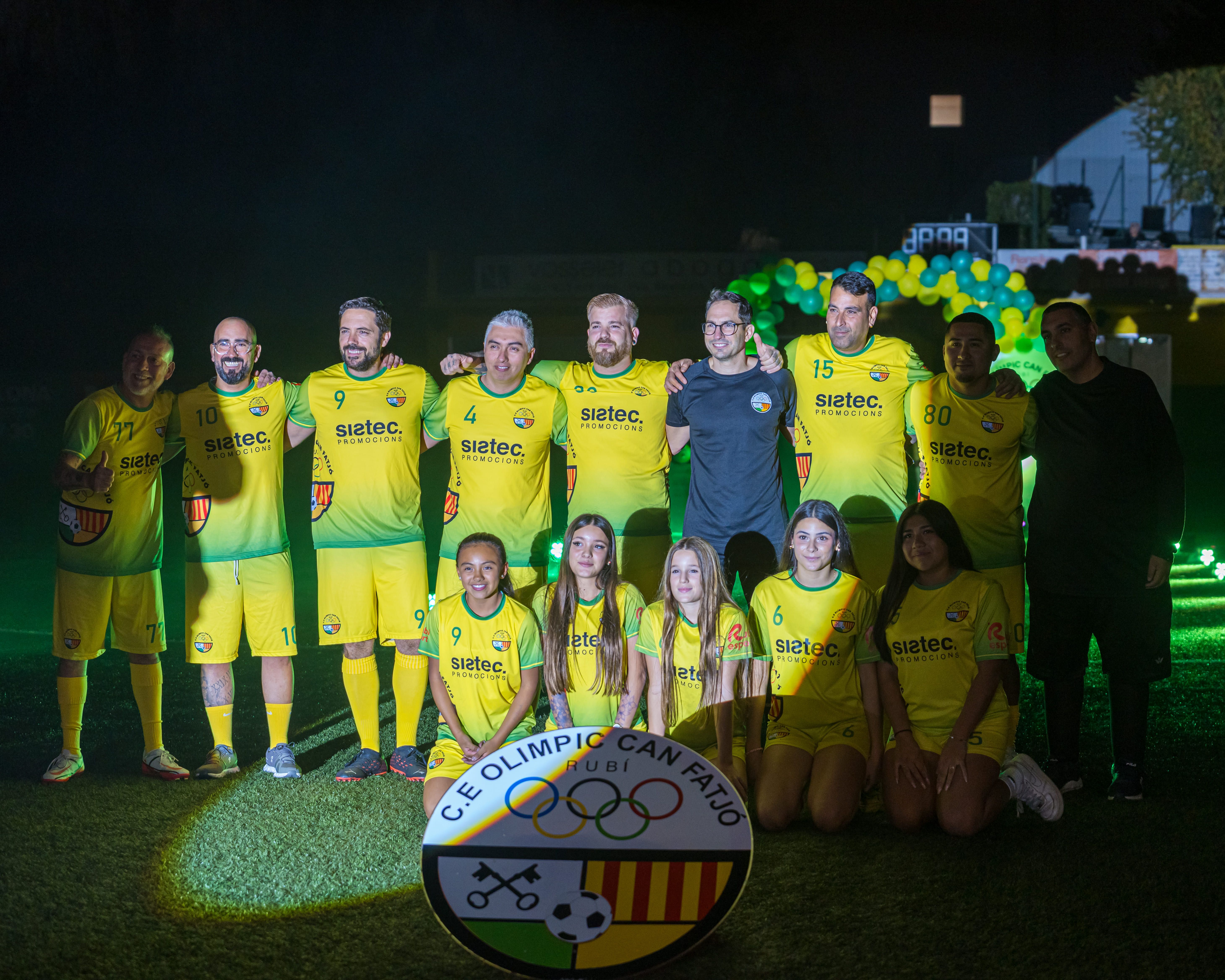 Presentació dels equips del C.E. Olímpic Can Fatjó 2025. FOTO: Eloi Sin