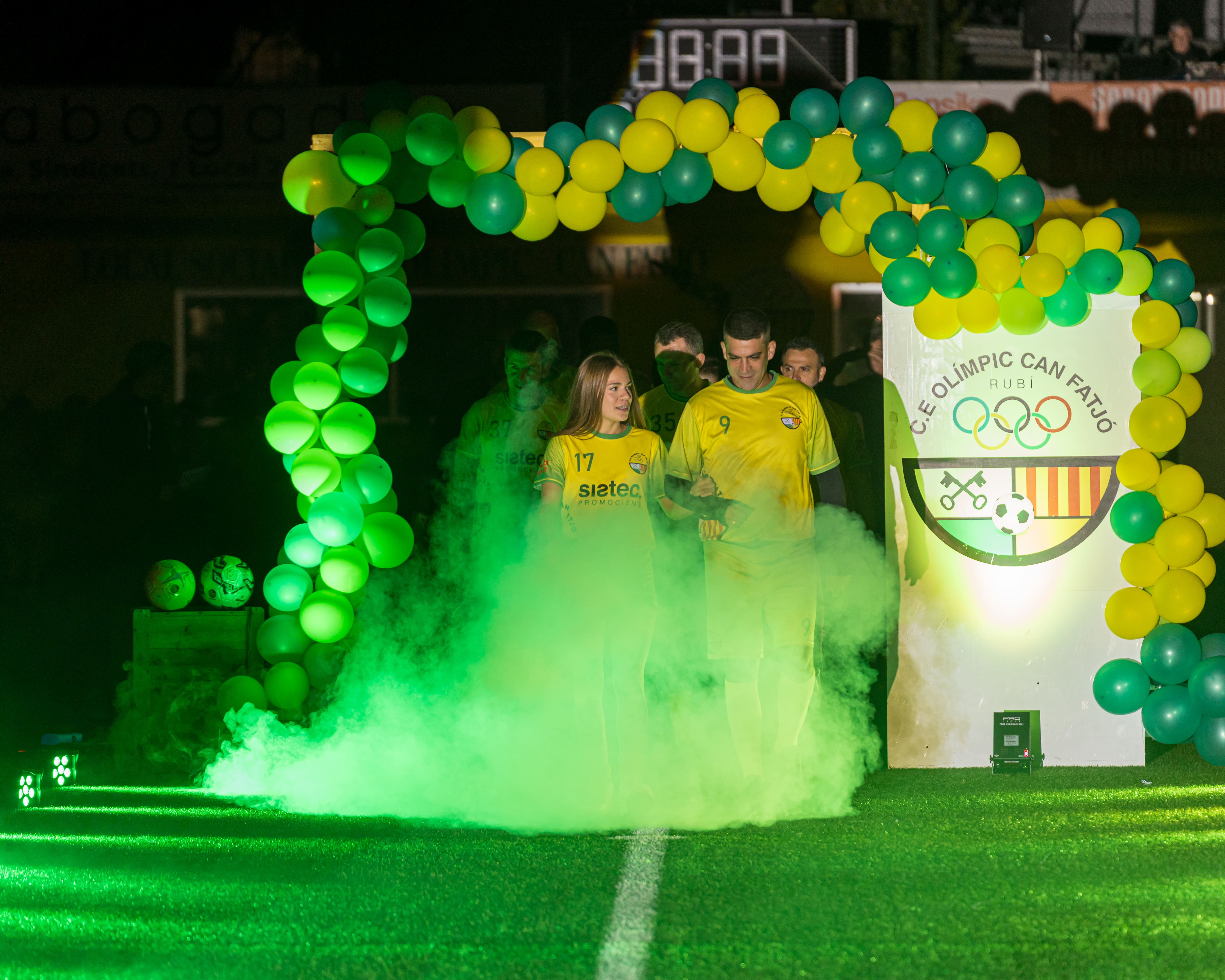 Presentació dels equips del C.E. Olímpic Can Fatjó 2025. FOTO: Eloi Sin