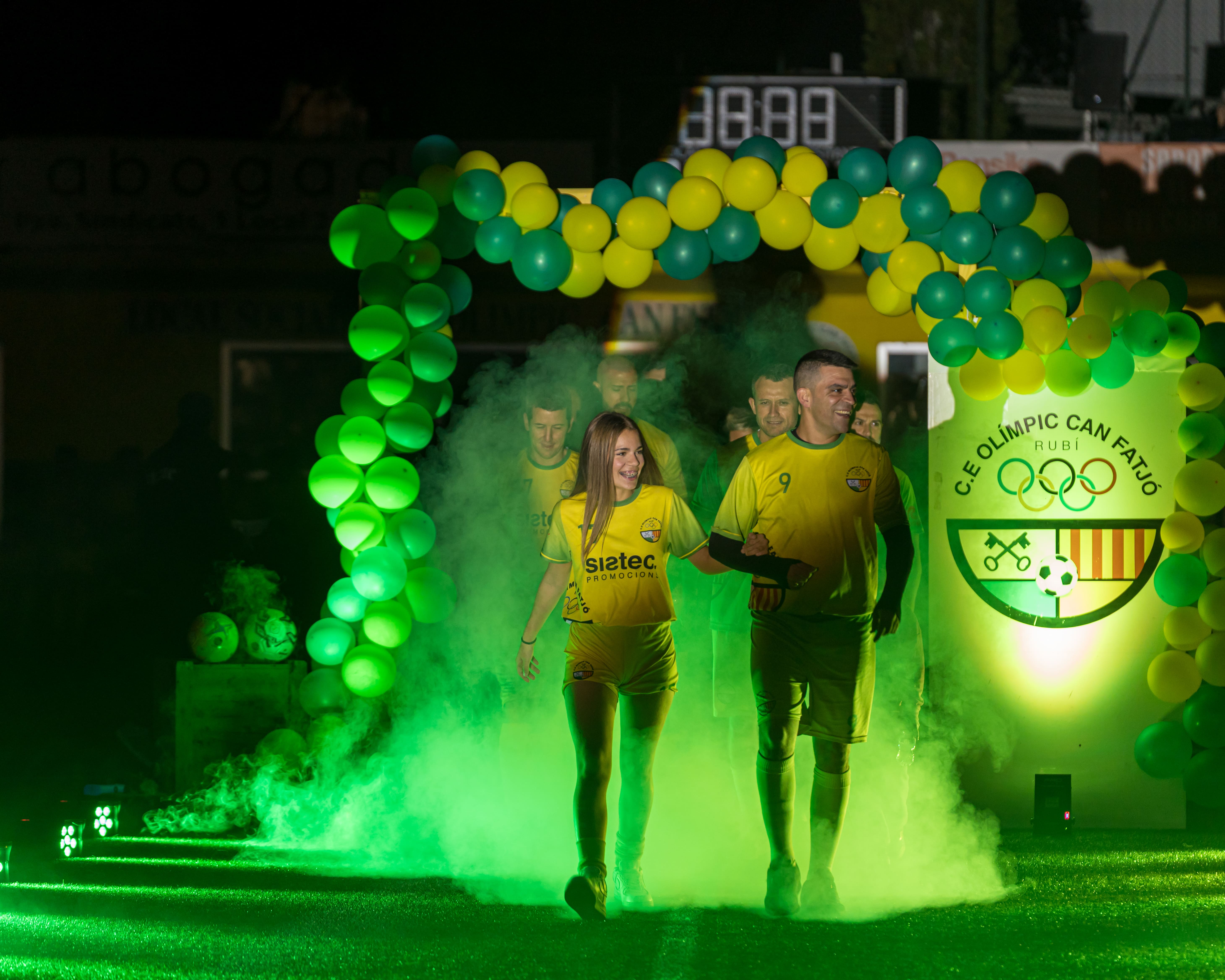 Presentació dels equips del C.E. Olímpic Can Fatjó 2025. FOTO: Eloi Sin
