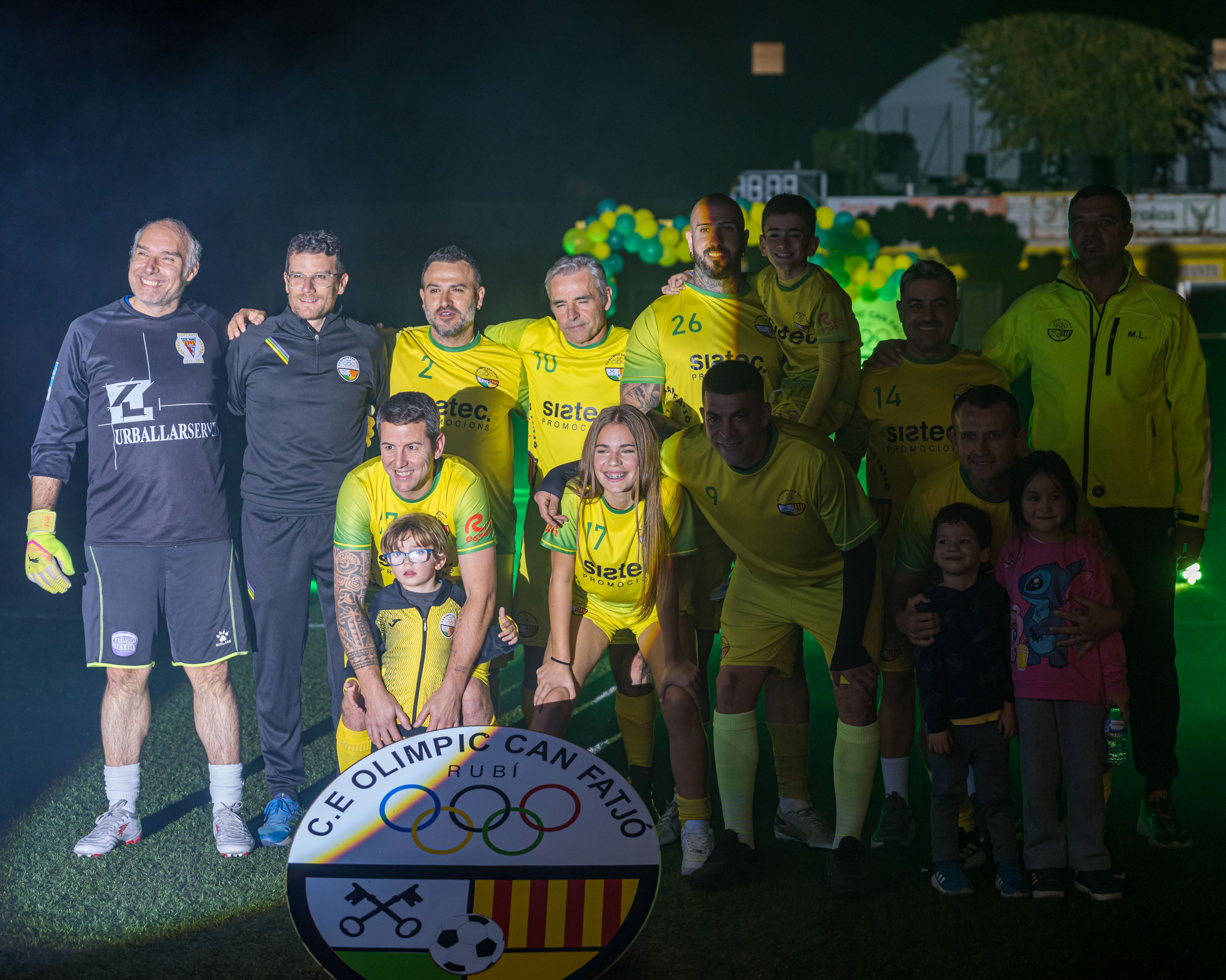 Presentació dels equips del C.E. Olímpic Can Fatjó 2025. FOTO: Eloi Sin