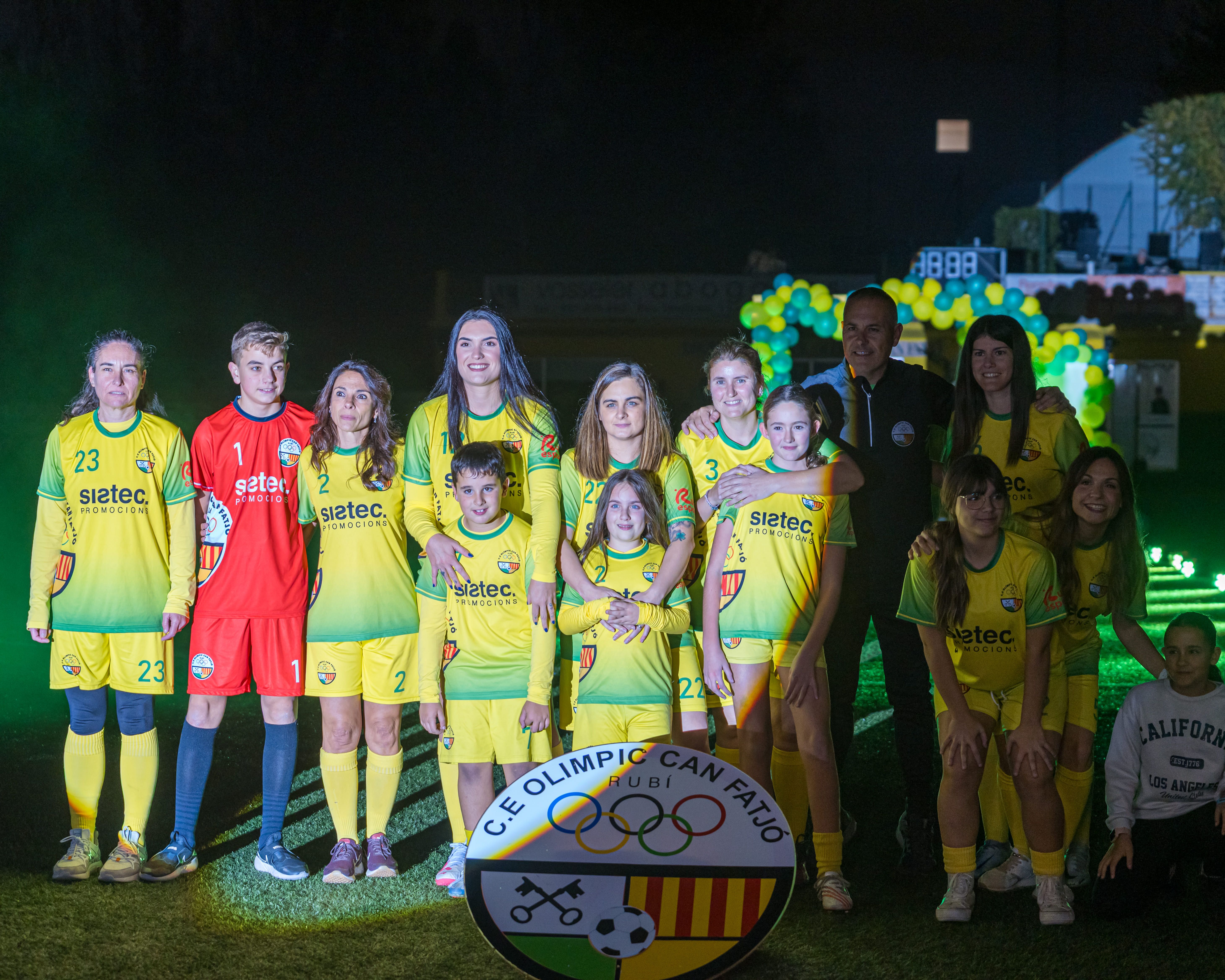 Presentació dels equips del C.E. Olímpic Can Fatjó 2025. FOTO: Eloi Sin