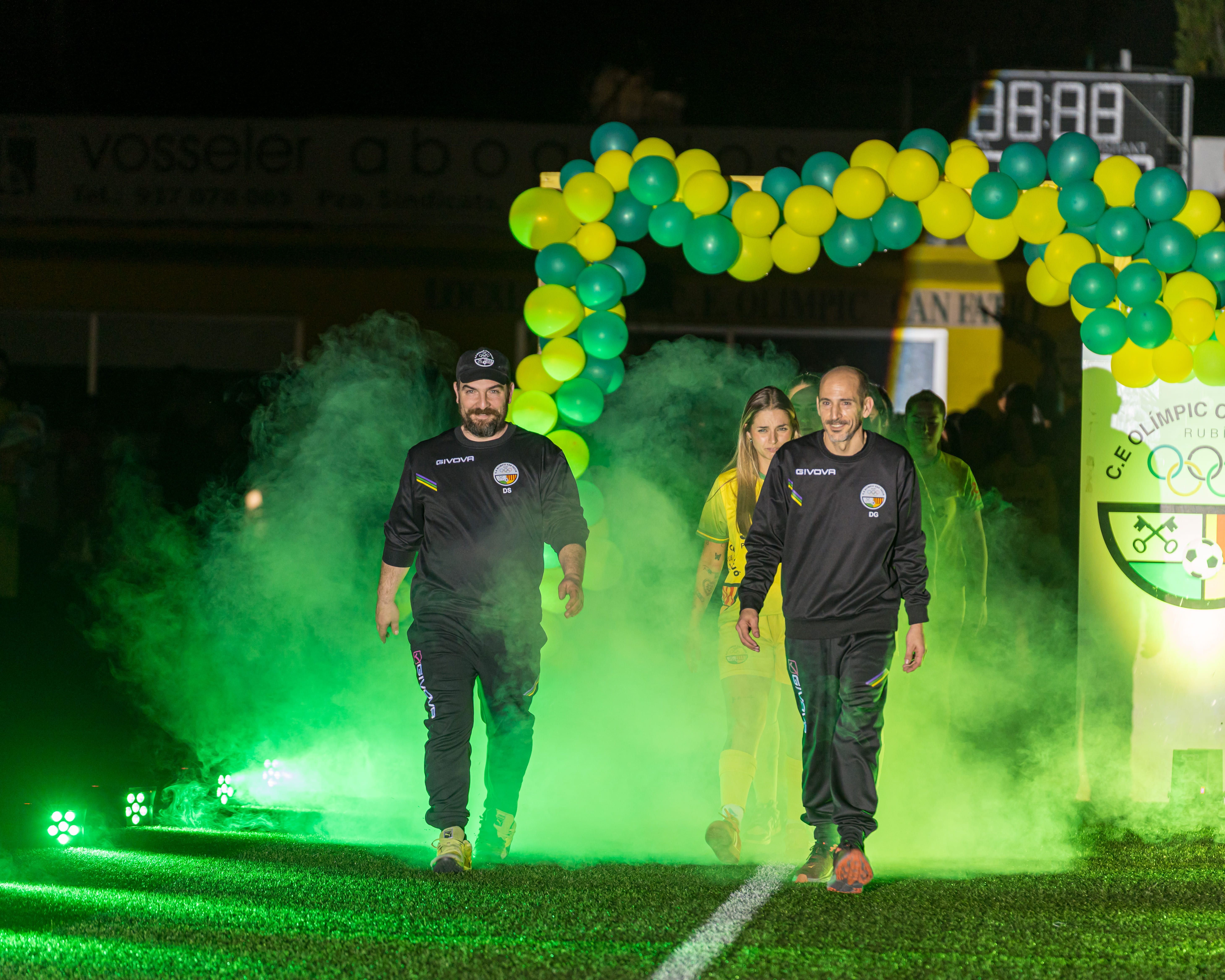 Presentació dels equips del C.E. Olímpic Can Fatjó 2025. FOTO: Eloi Sin