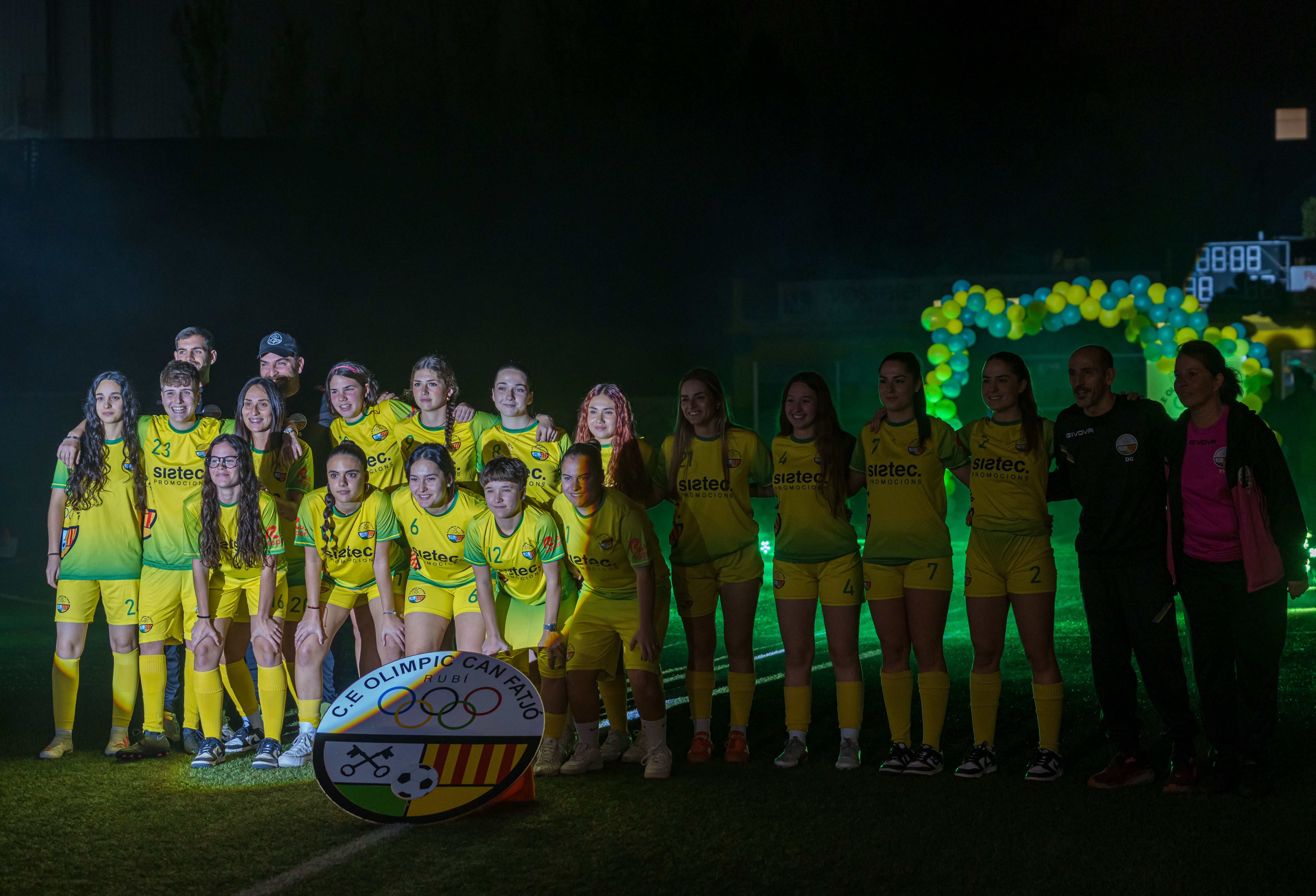 Presentació dels equips del C.E. Olímpic Can Fatjó 2025. FOTO: Eloi Sin