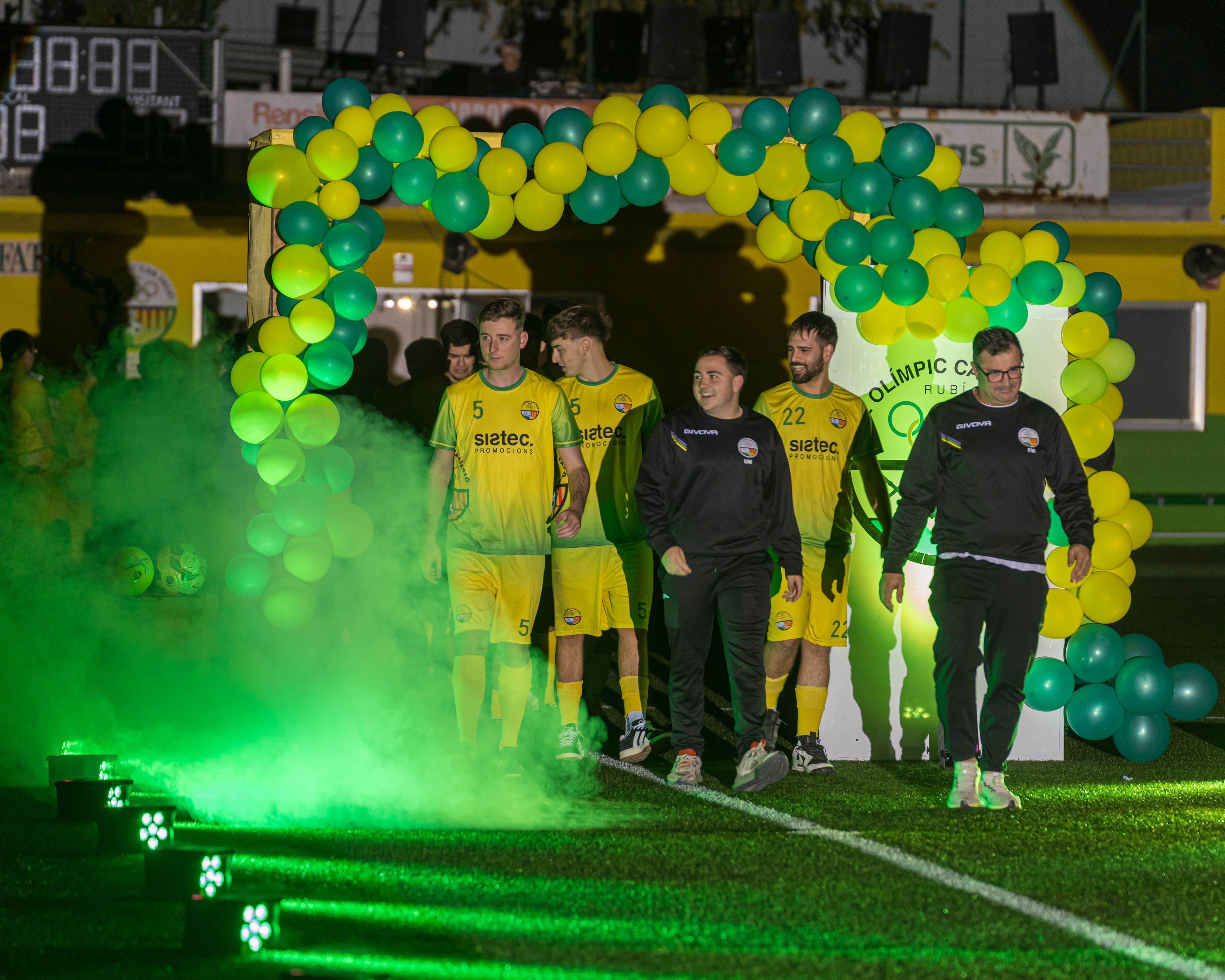 Presentació dels equips del C.E. Olímpic Can Fatjó 2025. FOTO: Eloi Sin
