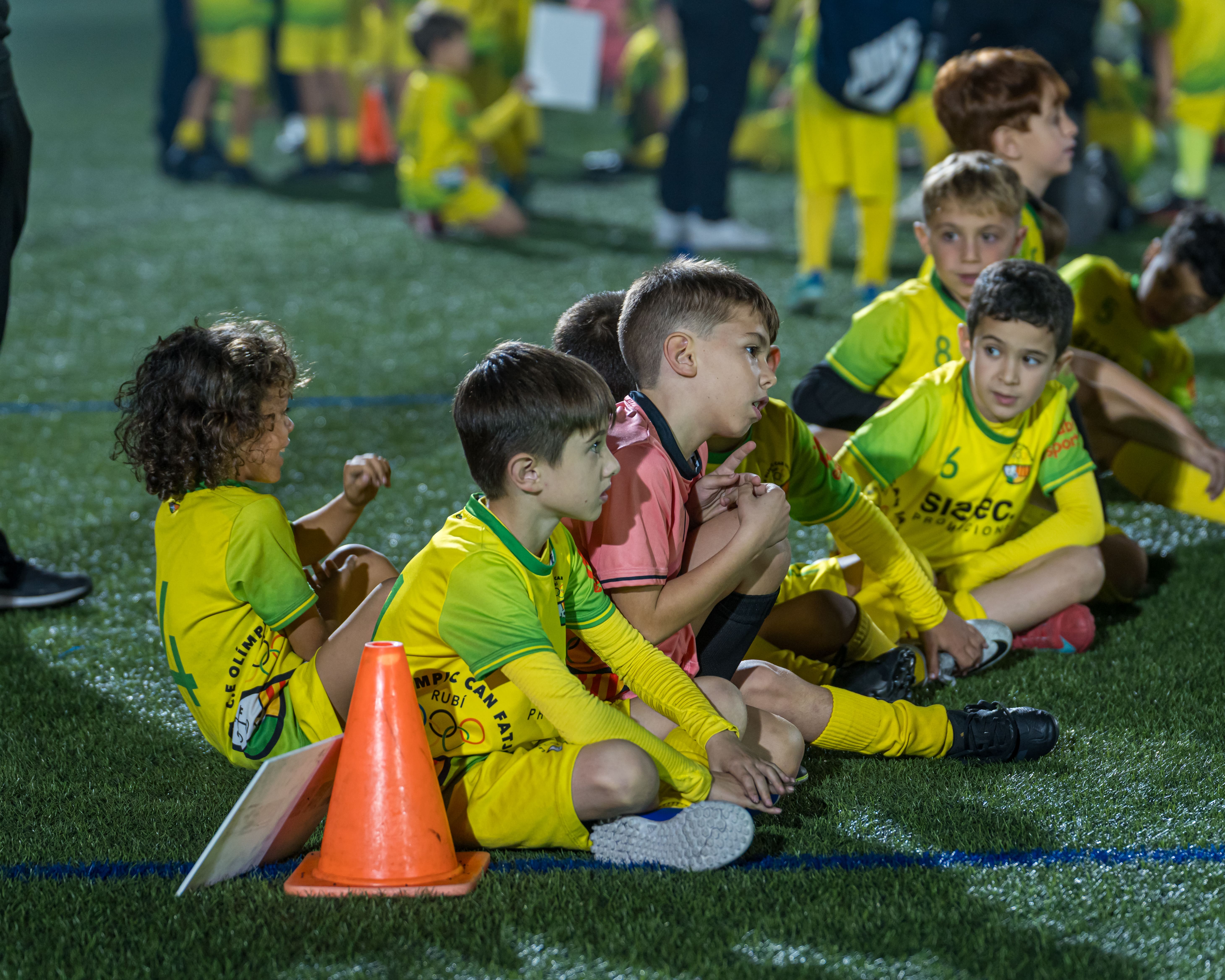 Presentació dels equips del C.E. Olímpic Can Fatjó 2025. FOTO: Eloi Sin