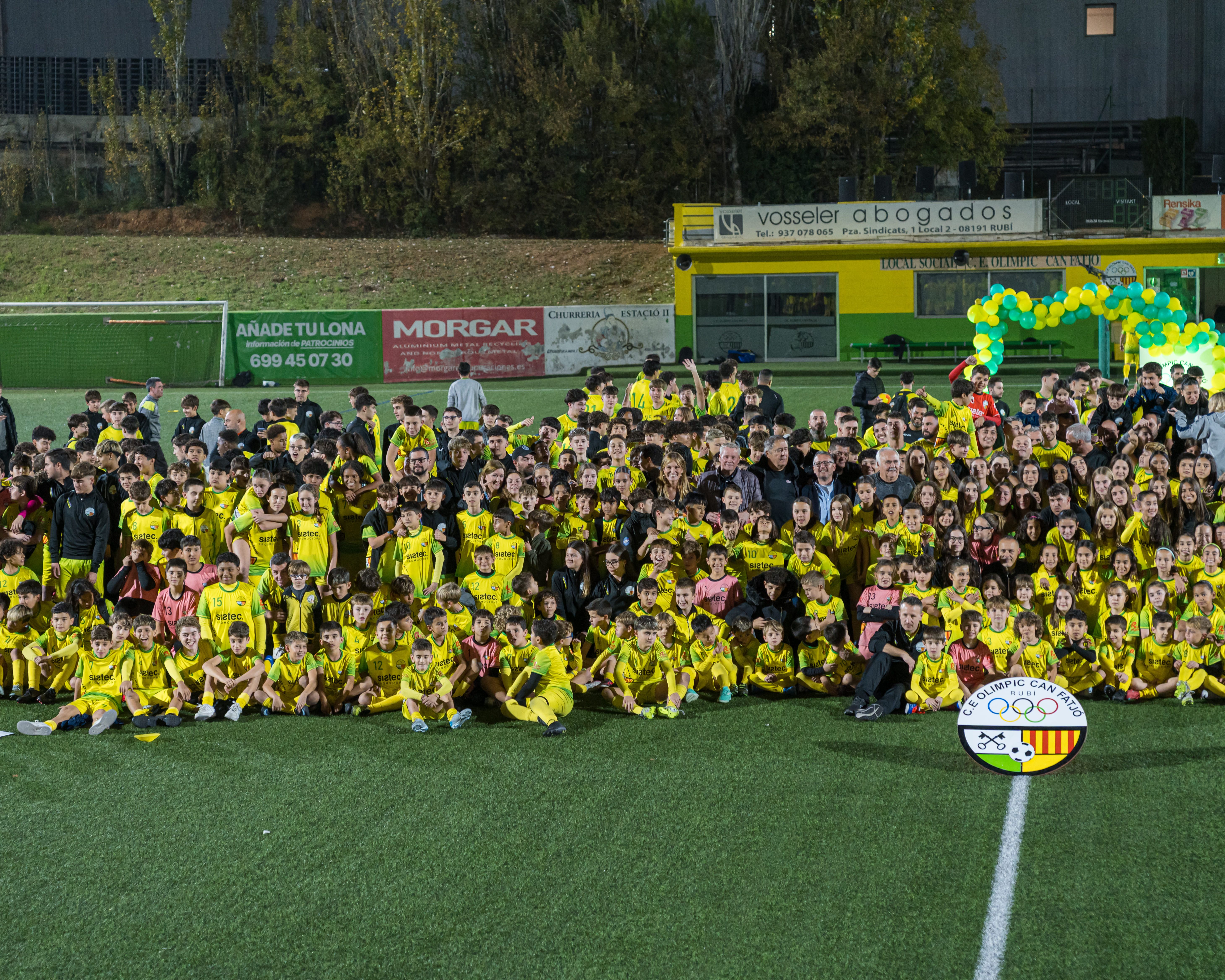 Presentació dels equips del C.E. Olímpic Can Fatjó 2025. FOTO: Eloi Sin