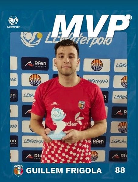 Guillem Frigola del CN rUBÍ, MVP del partit