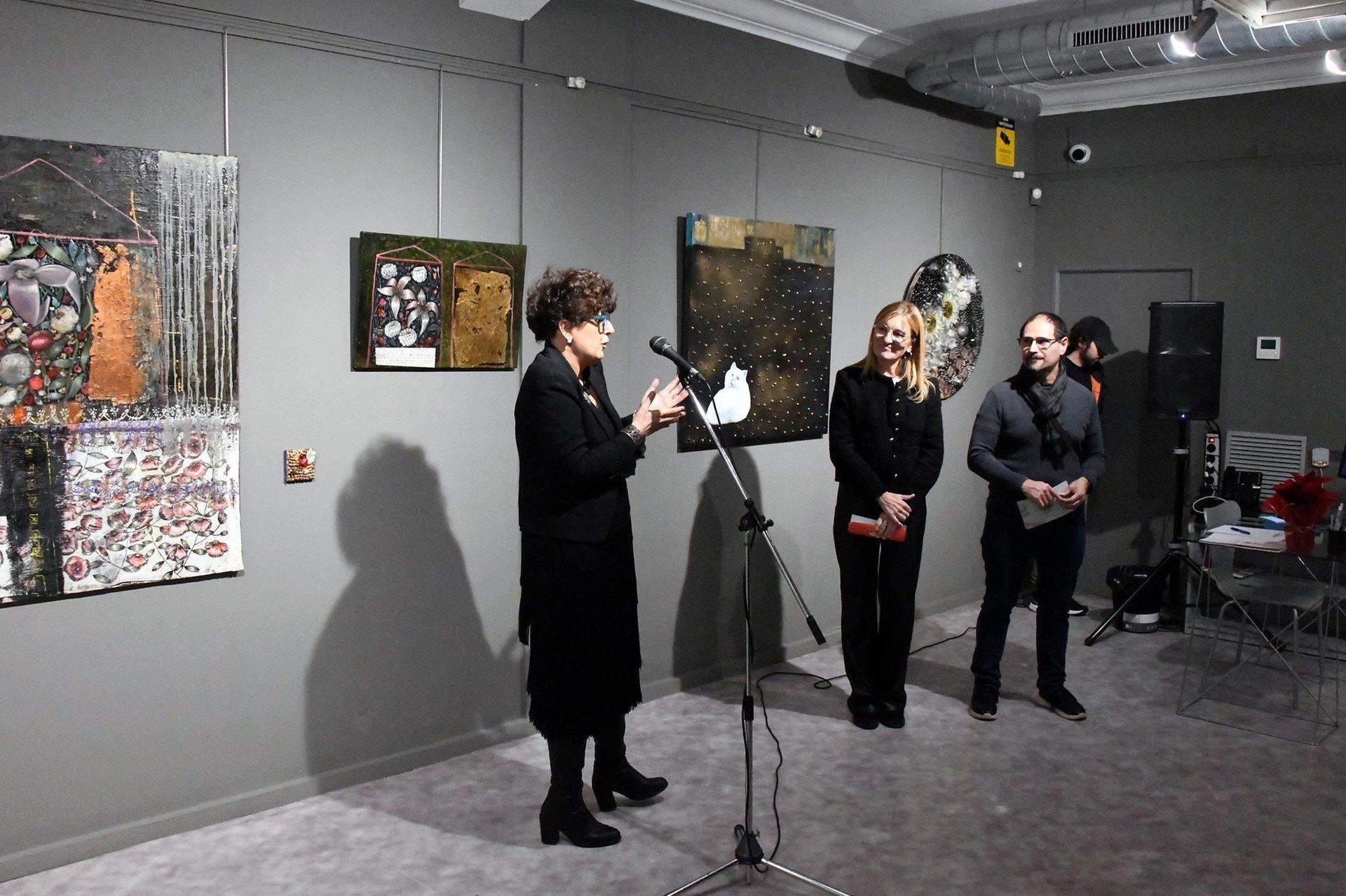 “Lletres de flors i primaveres captives” d'Anna Tamayo es pot veure fins al 31 de desembre. FOTO. Ajuntament de Rubí - Localpres