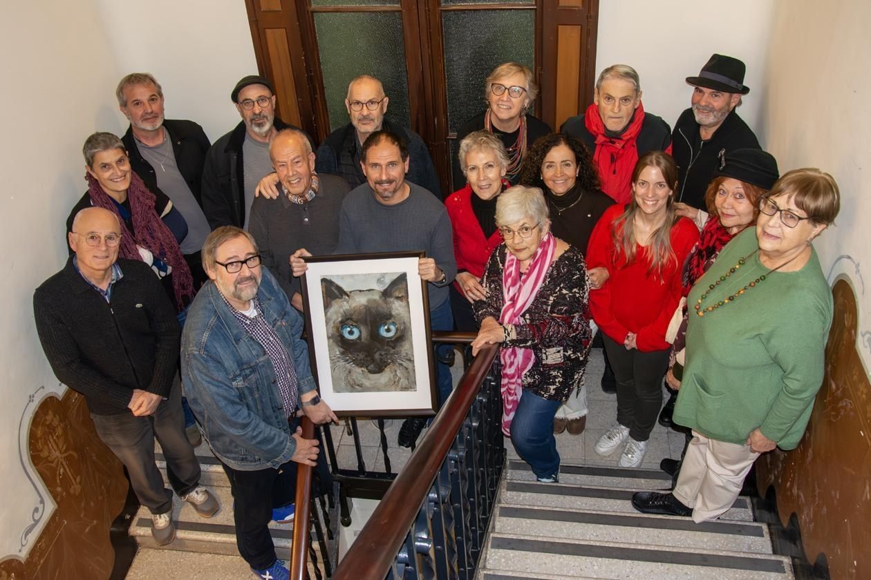 Rubí retrà homenatge a l’artista local Toni Grau amb dues exposicions simultànies. FOTO: Ajuntament de Rubí