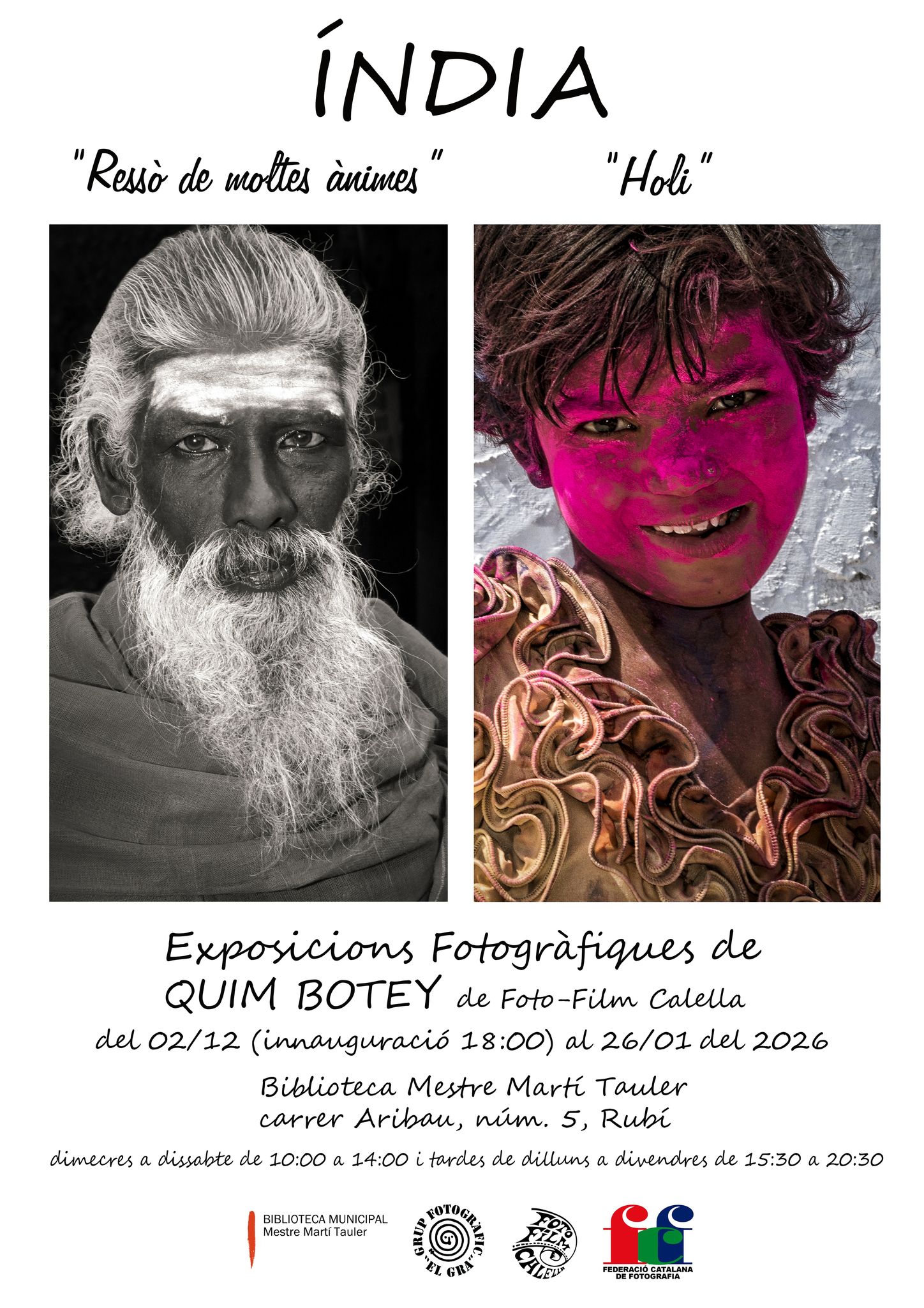Cartell exposició Quim Botey